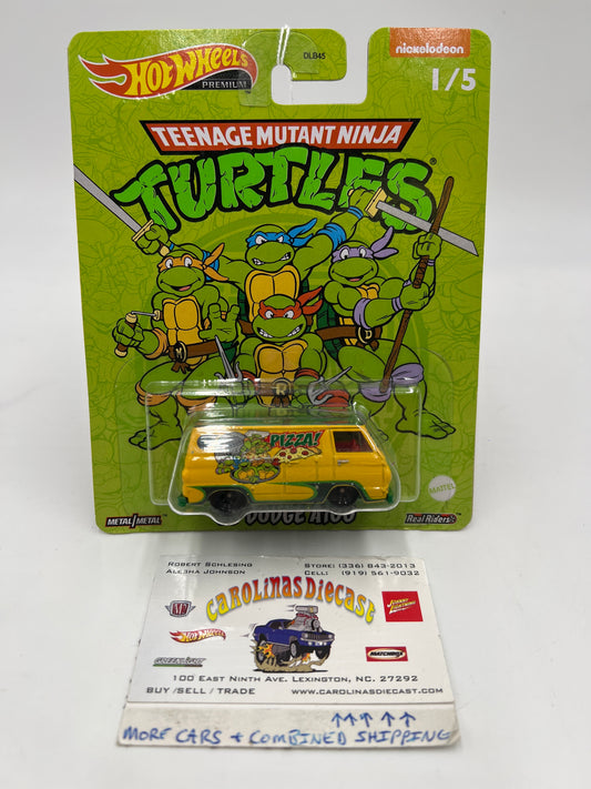 2022 Hot Wheels Nickelodeon #1 TMNT 66 Dodge A100 Yellow 258H