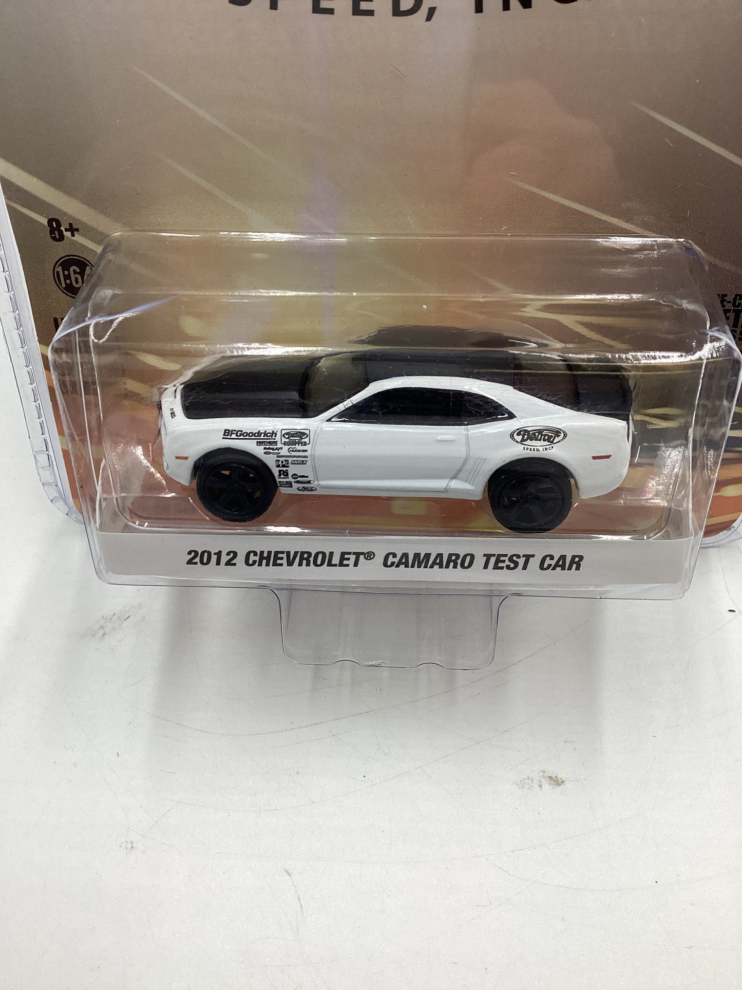 Greenlight GL Detroit Speed Series 2 2012 Chevrolet Camaro Test Car White 180F