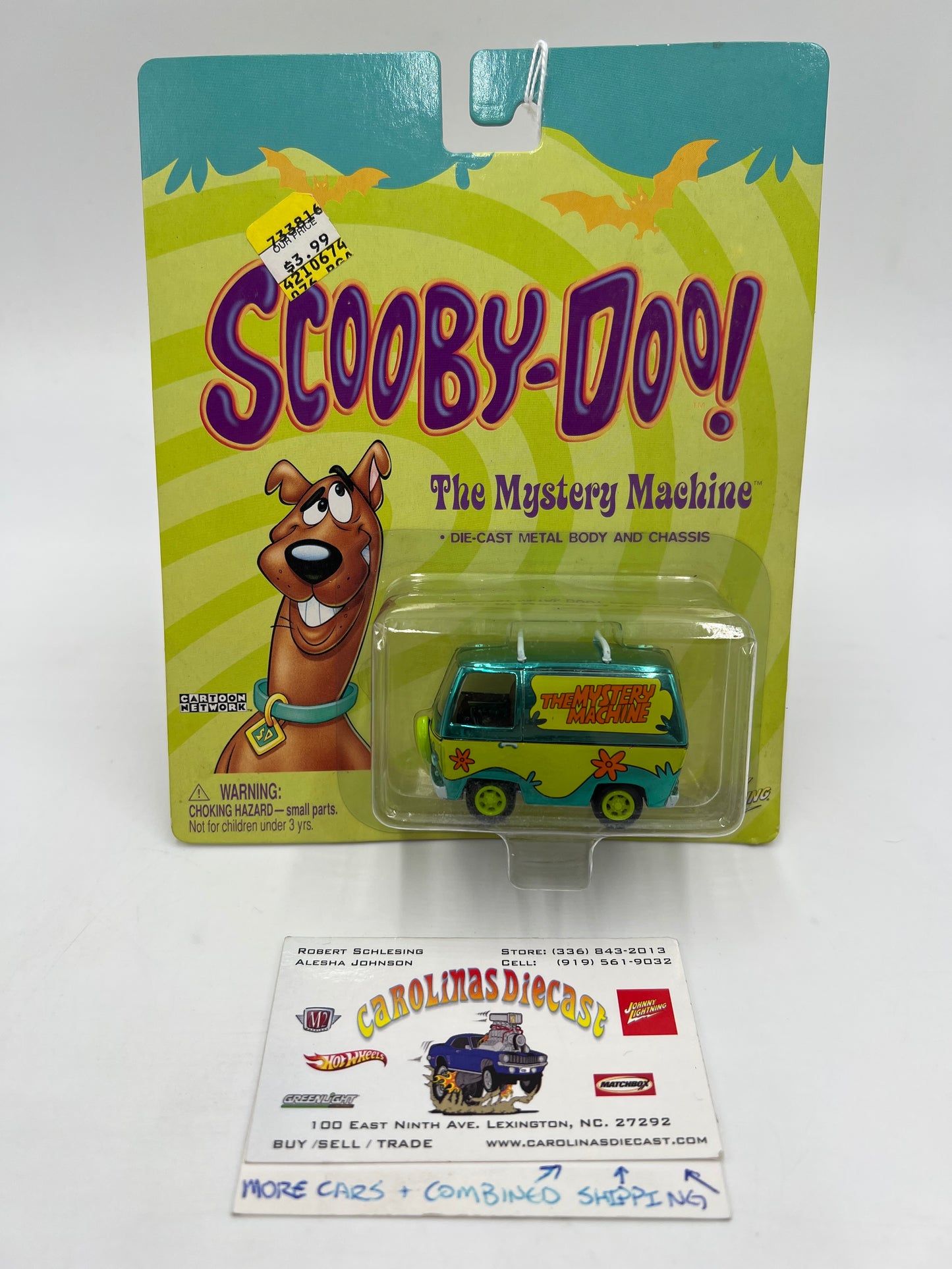 Johnny Lightning Cartoon Network Scooby-Doo The Mystery Machine Chrome