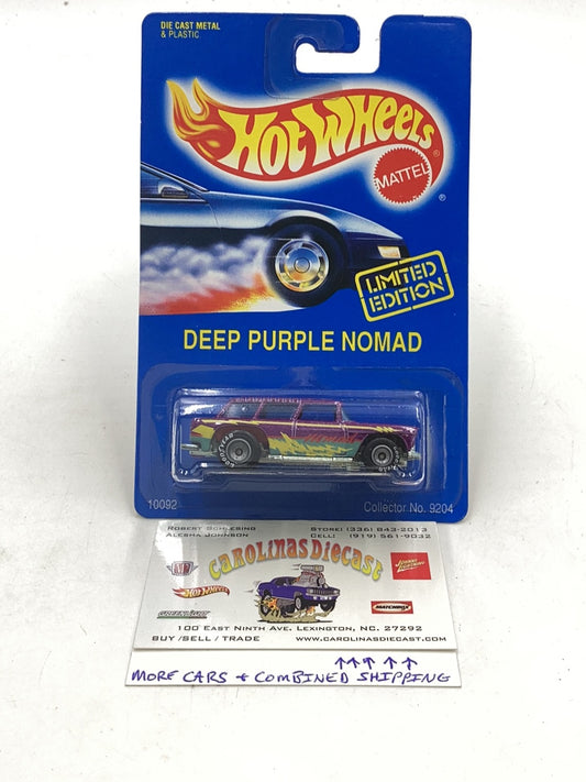 Hot wheels Deep Purple Nomad Limited Edition with protector