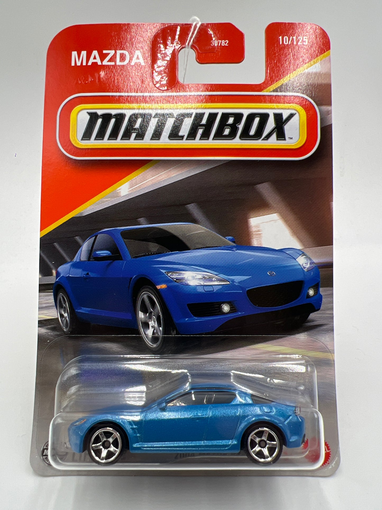 2025 Matchbox #10 2004 Mazda RX-8 Blue 215E