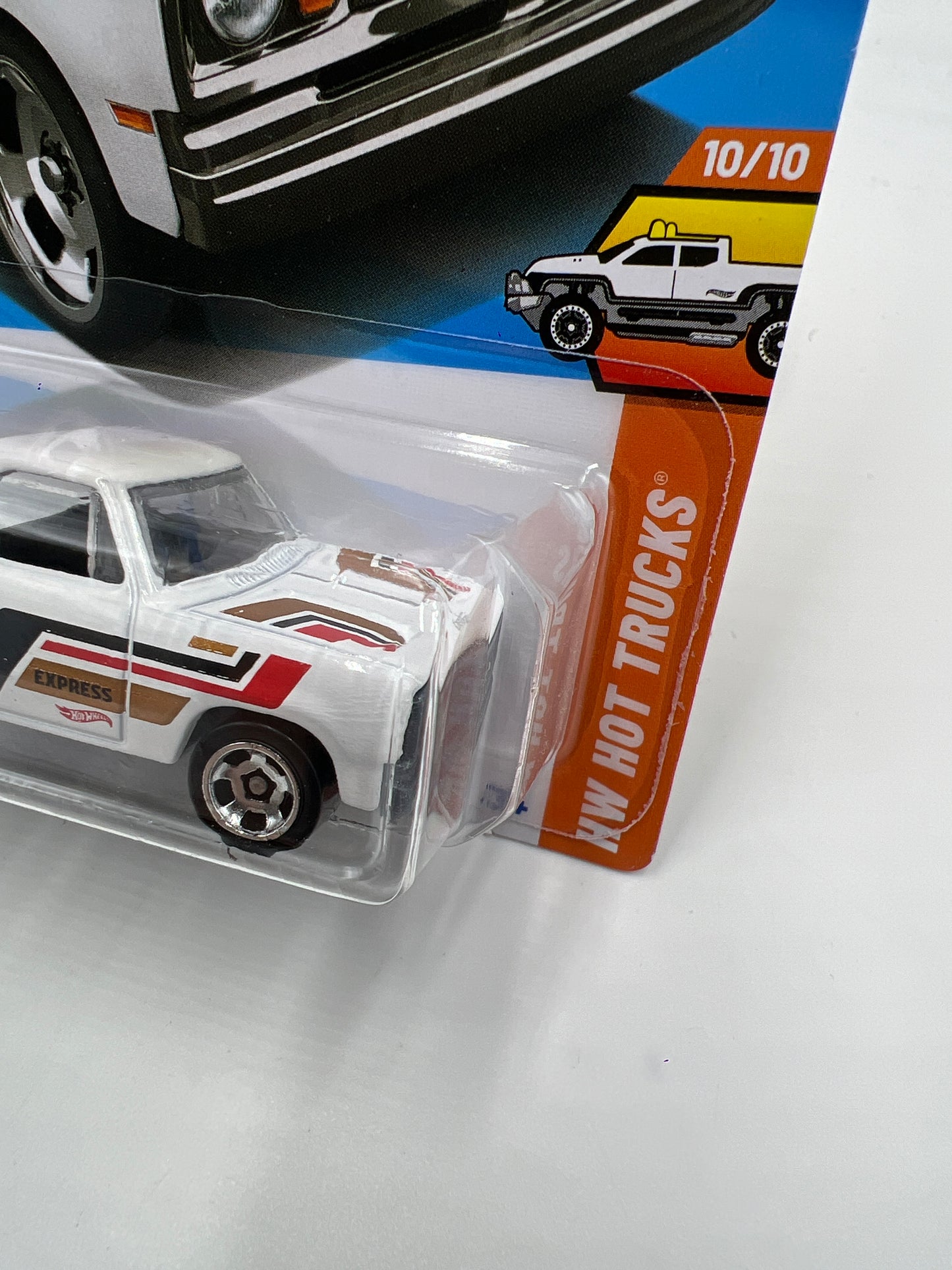 2025 Hot Wheels H Case HW Hot Trucks #173 1978 Dodge Lil Red Express Truck White 40B