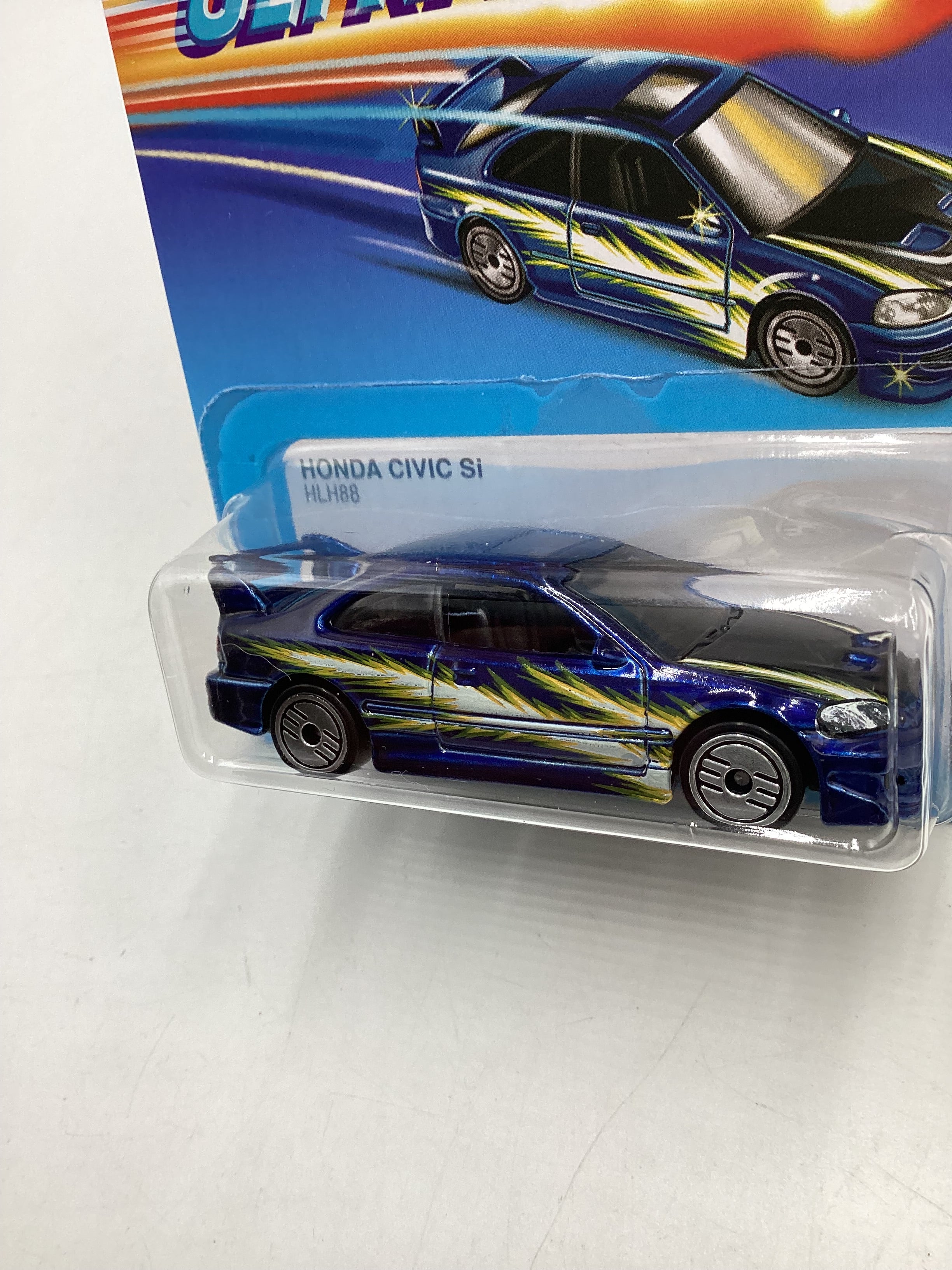 2023 Hot wheels Target Ultra Hots #6 Honda Civic Si Blue 156A