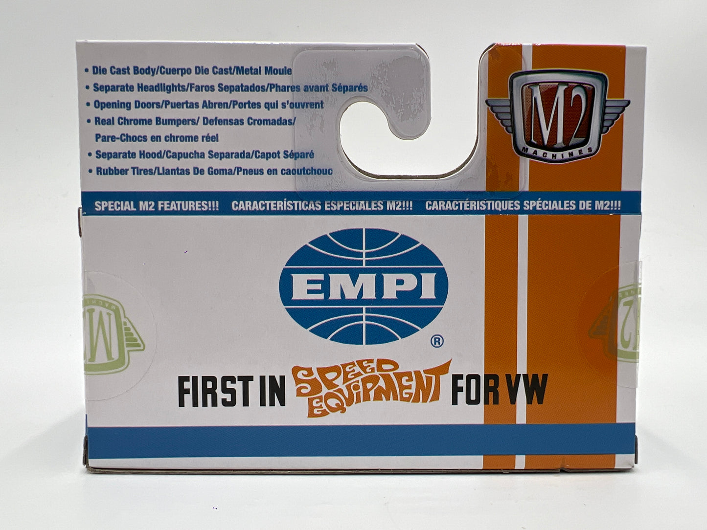 M2 Machines Empi CHASE 1960 VW Delivery Van USA Model R60 W/Protector