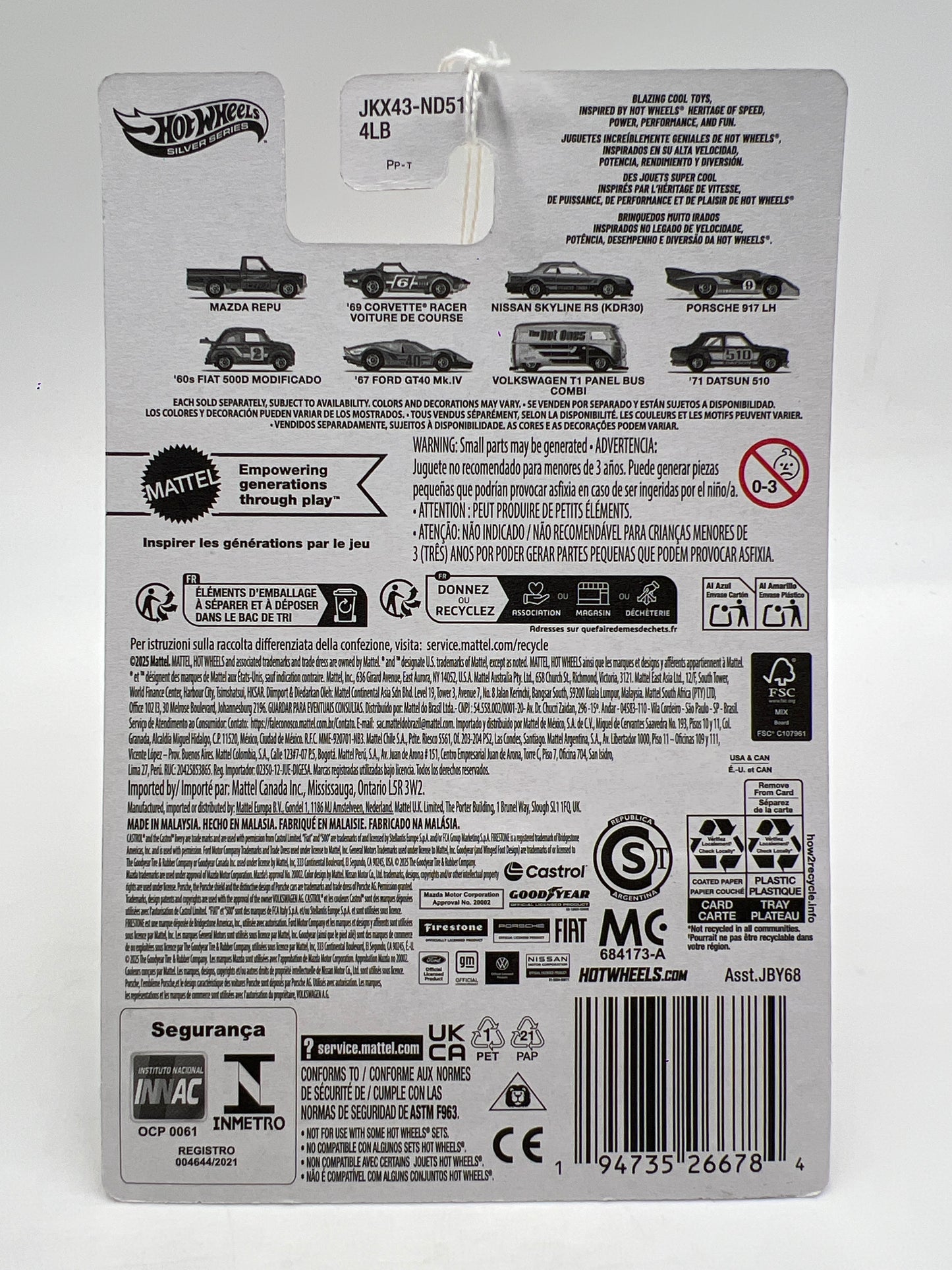 Hot Wheels Target Exclusive The Hot Ones #4 Porsche 917 LH Green