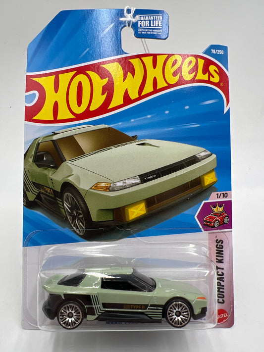 2026 Hot Wheels E Case #78 Hako Type D Light Green