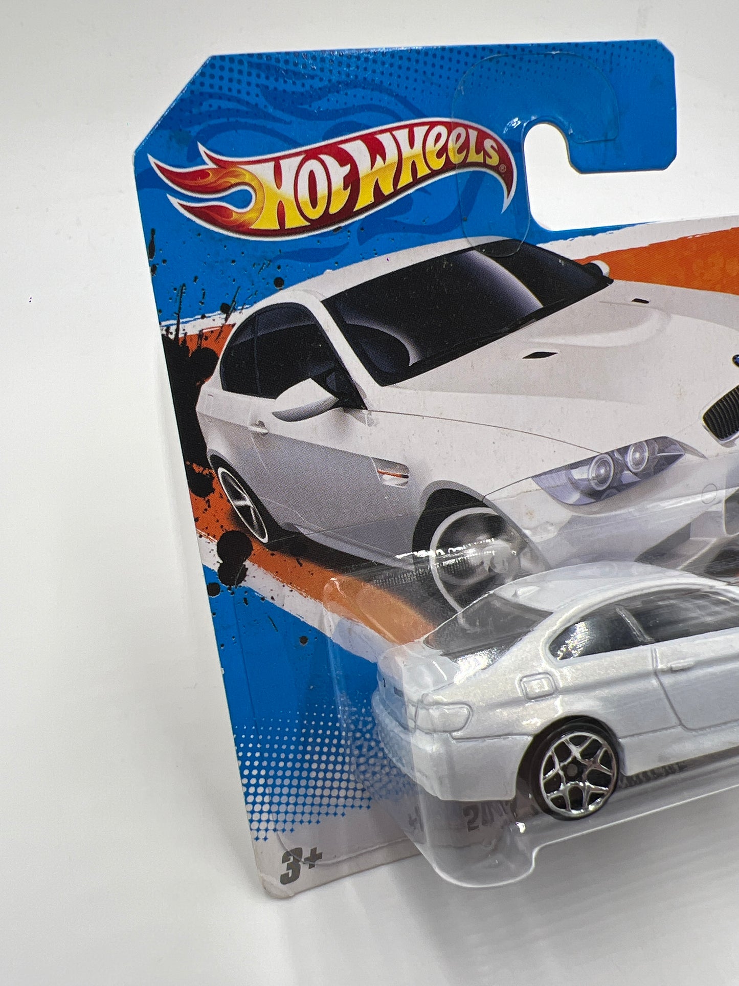 2011 HW Premiere #26 10 BMW M3 White Short Card W/Protector