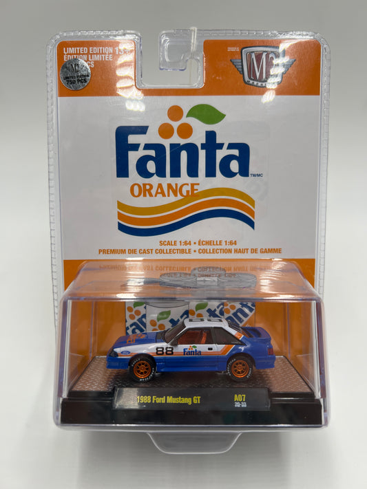 M2 Machines Fanta CHASE 1988 Ford Mustang GT A07