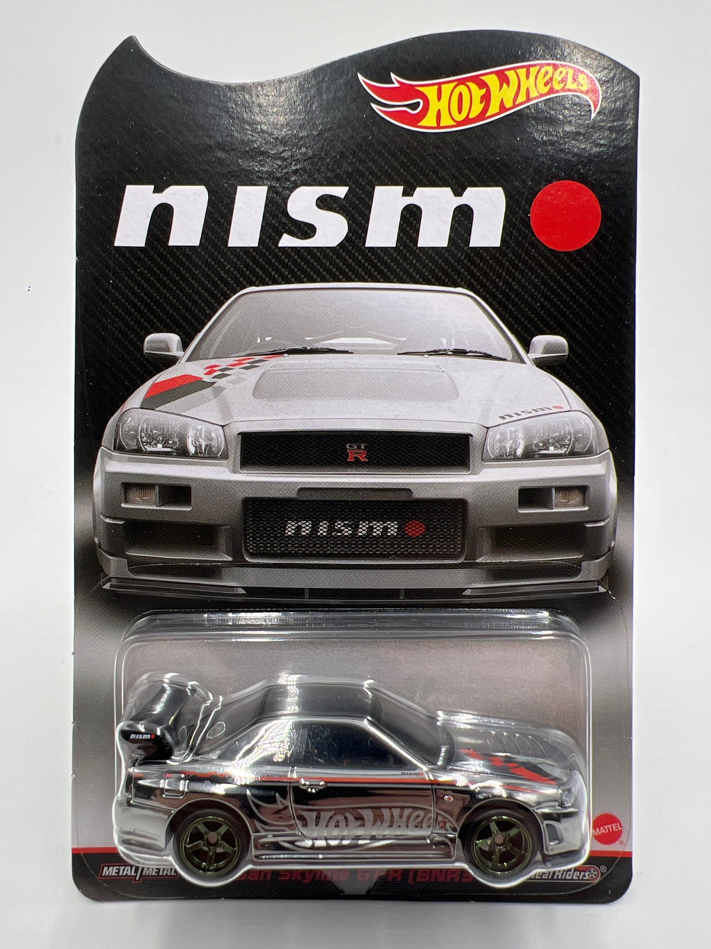 Hot Wheels RLC #6016/30000 Nismo Nissan Skyline GT-R BNR34 Chrome W/Protector