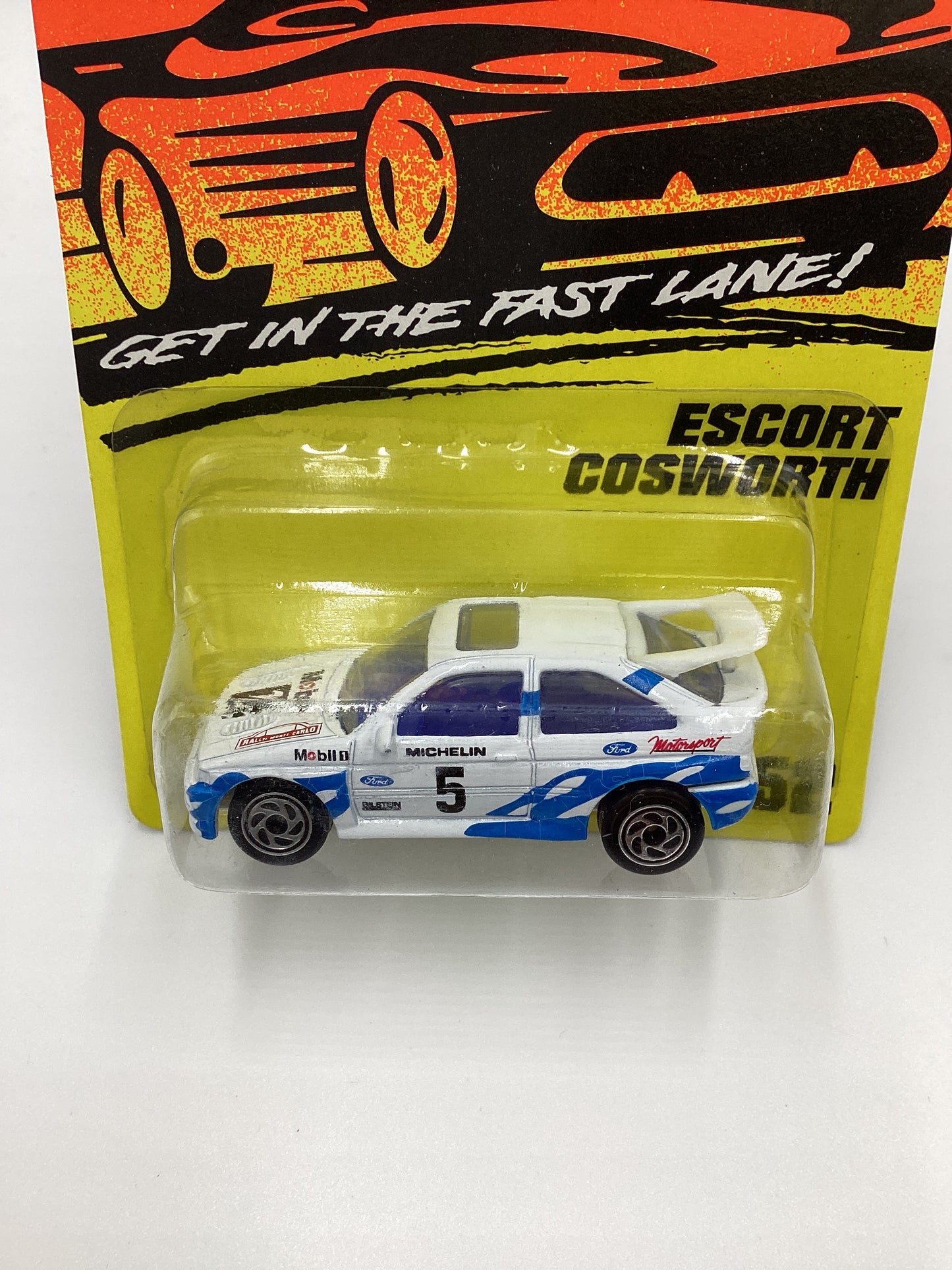 Matchbox Super Fast Get In The Fast Lane #52 Escort Cosworth White 207B