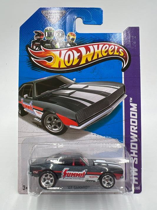 2013 Hot Wheels Super Treasure Hunt #244 67 Camaro Summit W/ Protector