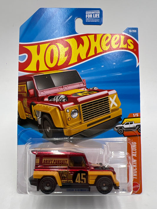 2026 Hot Wheels A Case Super Treasure Hunt #13 Drift-Ender Red W/Protector