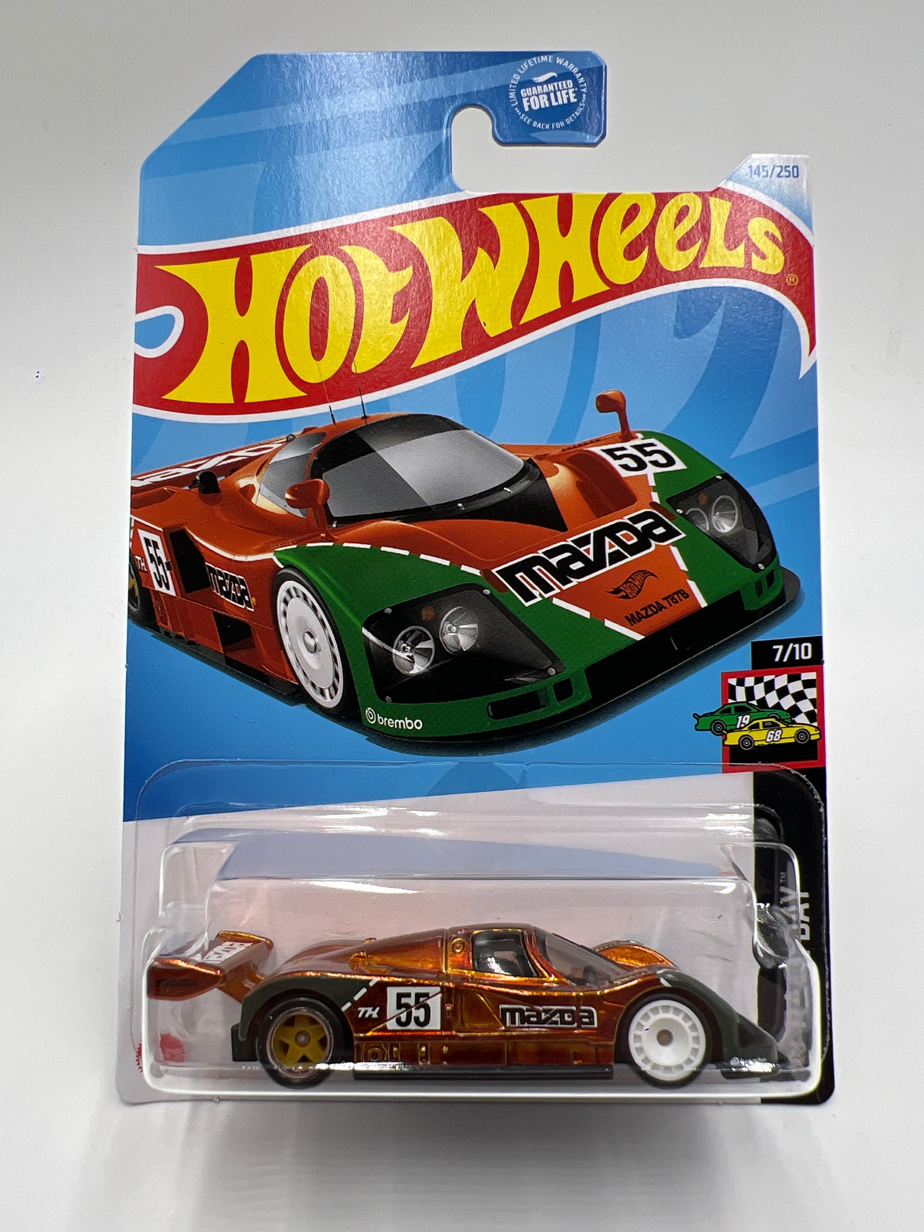 2024 Hot Wheels Super Treasure Hunt #144 Mazda 787B Orange W