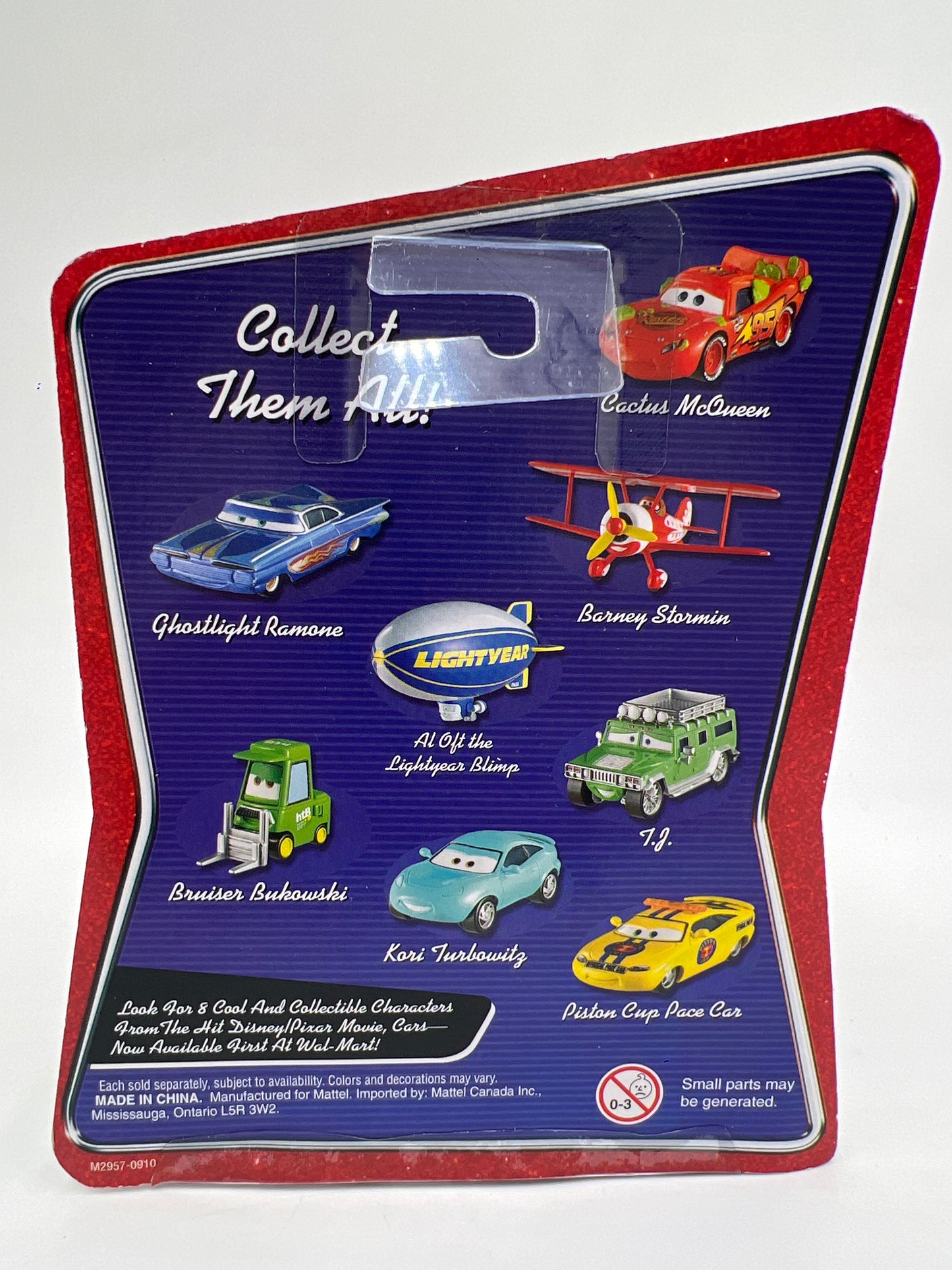 Disney Pixar Cars Barney Stormin 139C