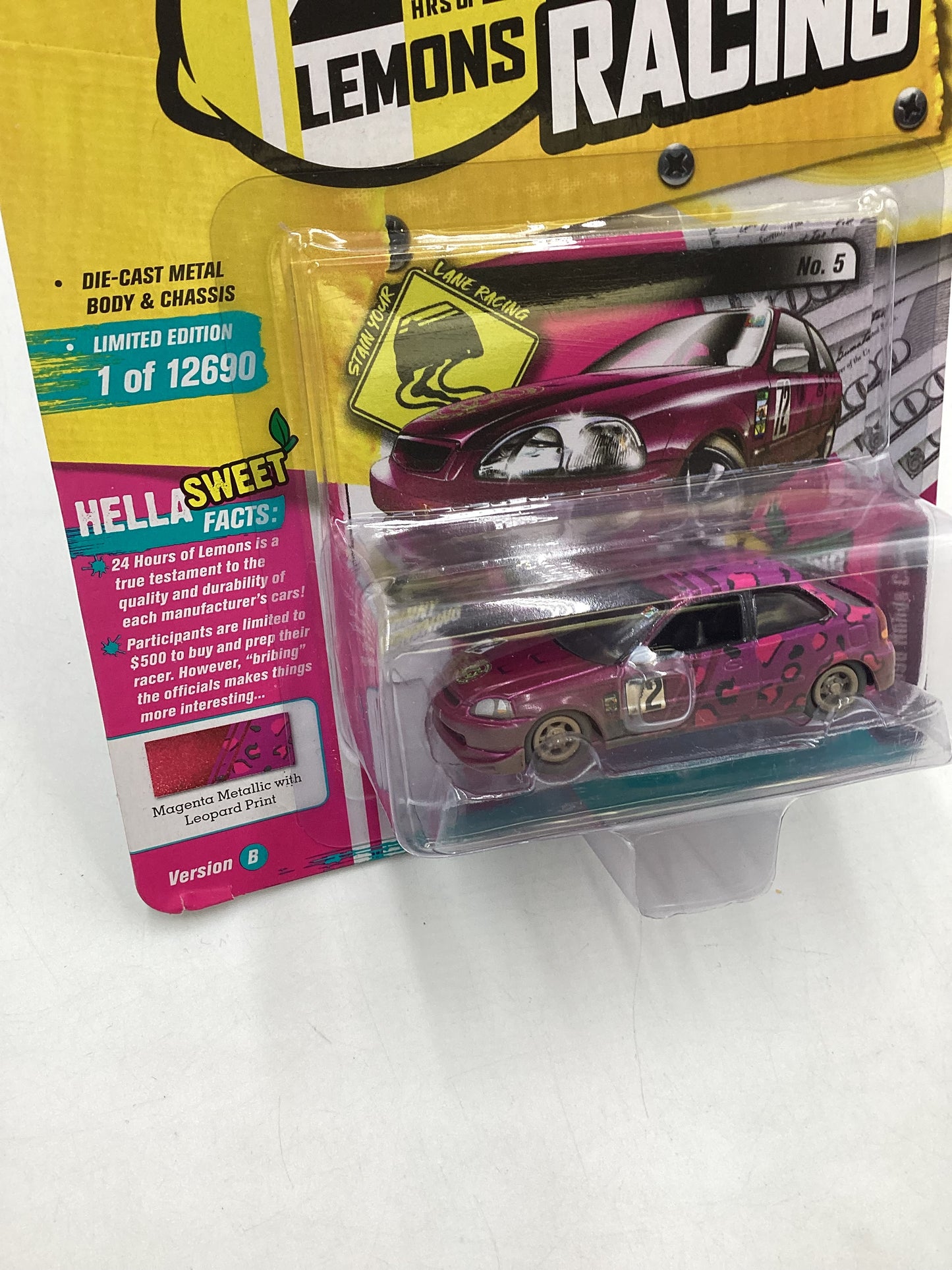 Johnny lightning Endurance Racing 1998 Honda Civic 222G