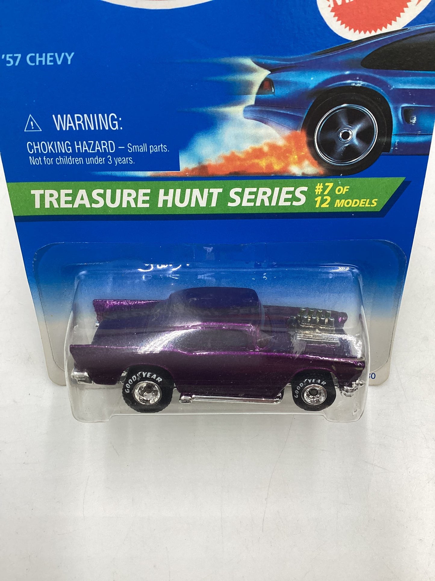 1996 Hot Wheels Treasure Hunt 7/12 57 Chevy #434 274E