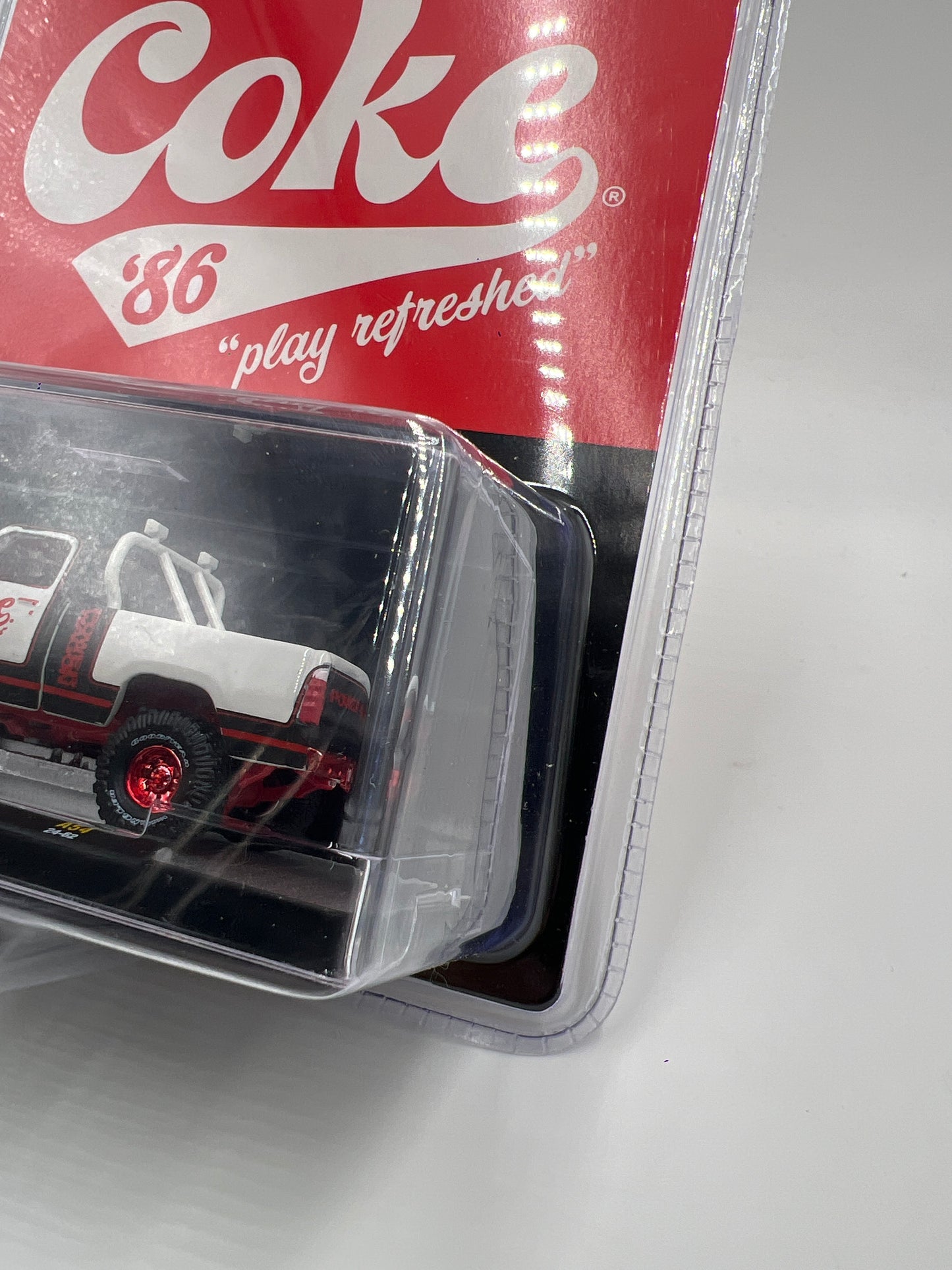 2025 M2 Machines Coca Cola CHASE 1979 Dodge 150 Macho Power Wagon A54