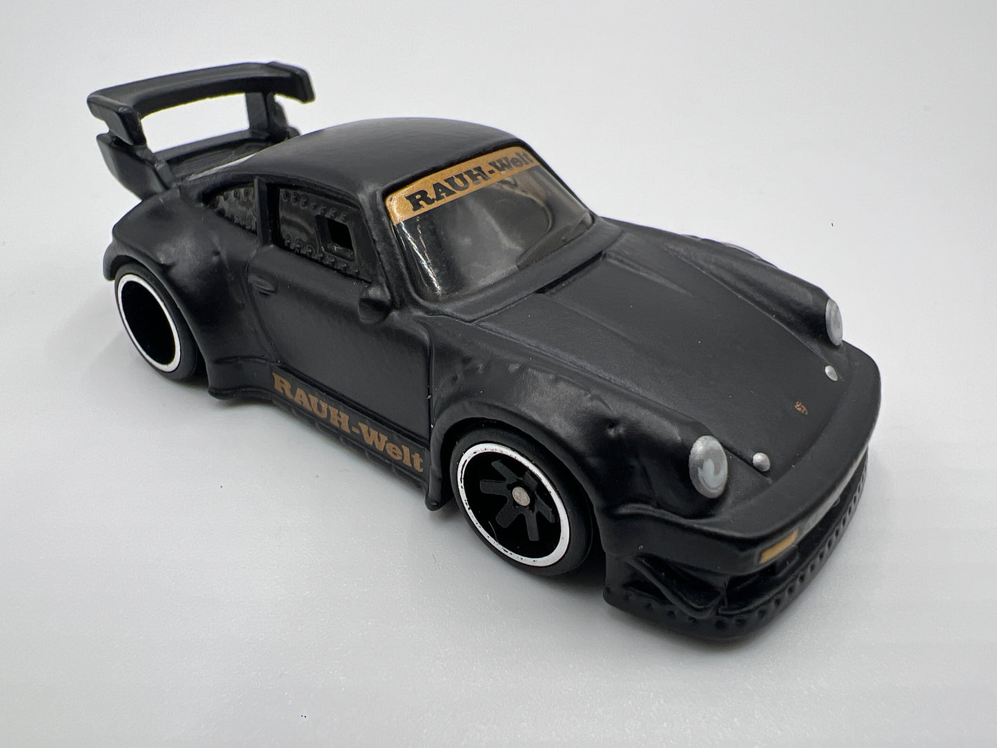 Hot Wheels Silhouettes Premium Porsche 930 RWB Matte Black Loose