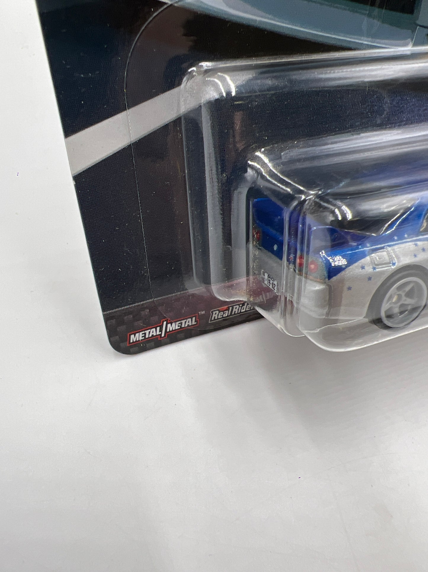 Hot Wheels Fast & Furious Quick Shifters #2 Nissan Skyline GT-R BCNR33 Silver/Blue W/Protector