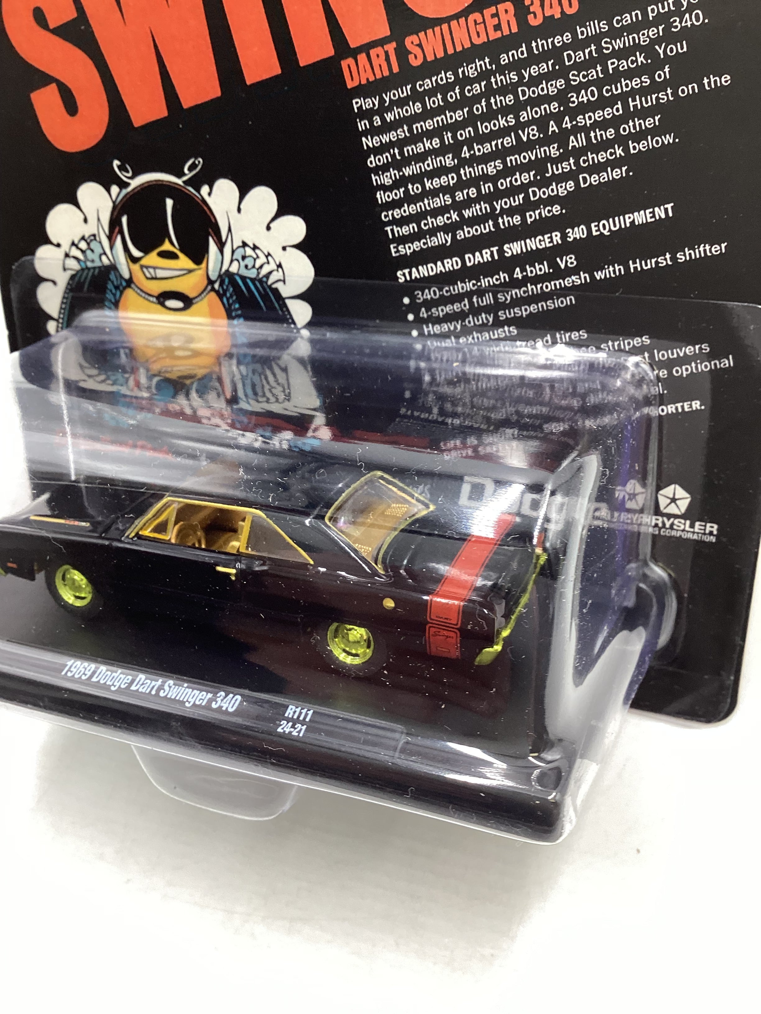 2024 M2 MACHINES Auto Drivers CHASE 1969 Dodge Dart Swinger 340
