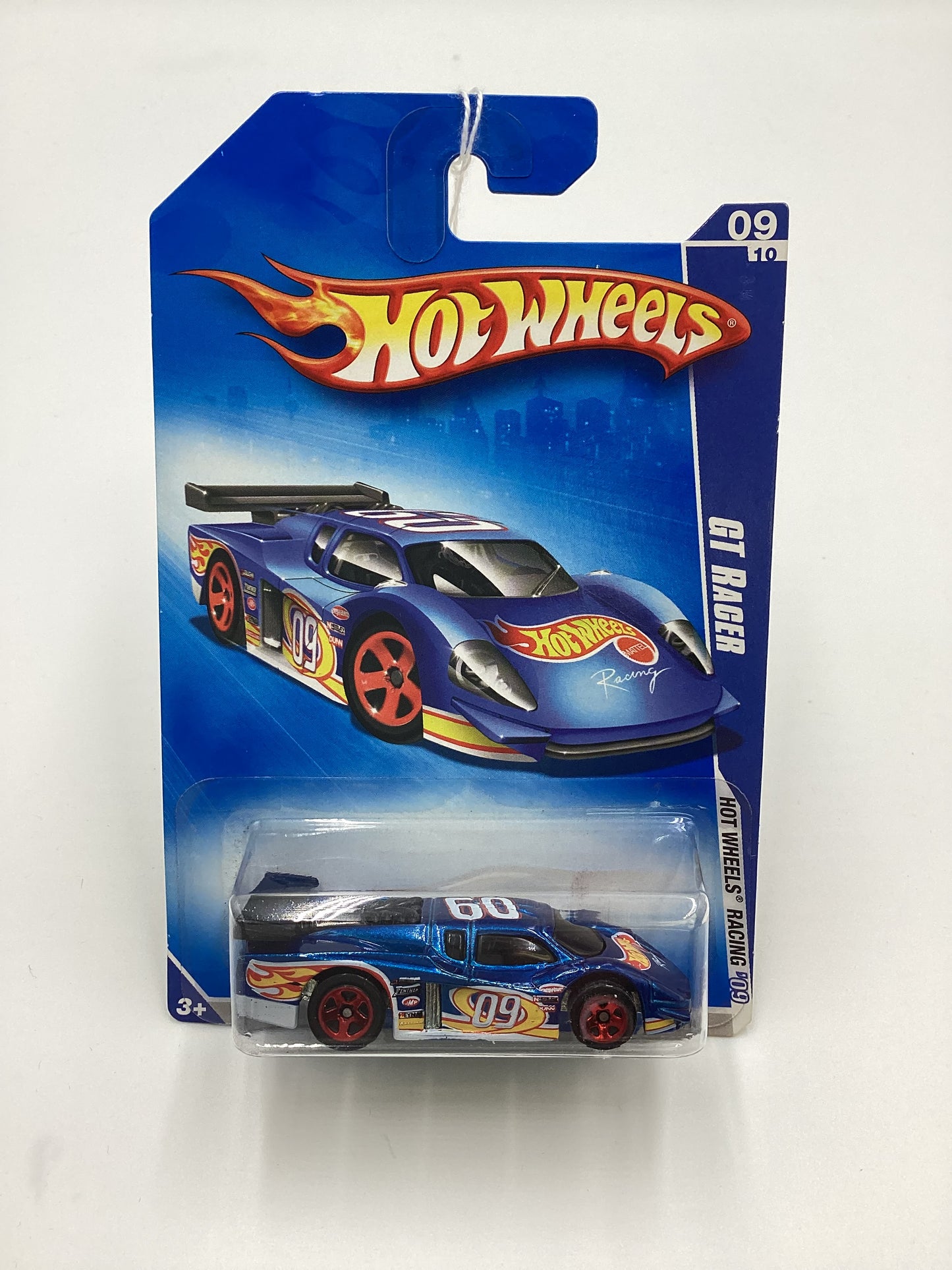 2009 Hot wheels #075 GT Racer Blue GG2