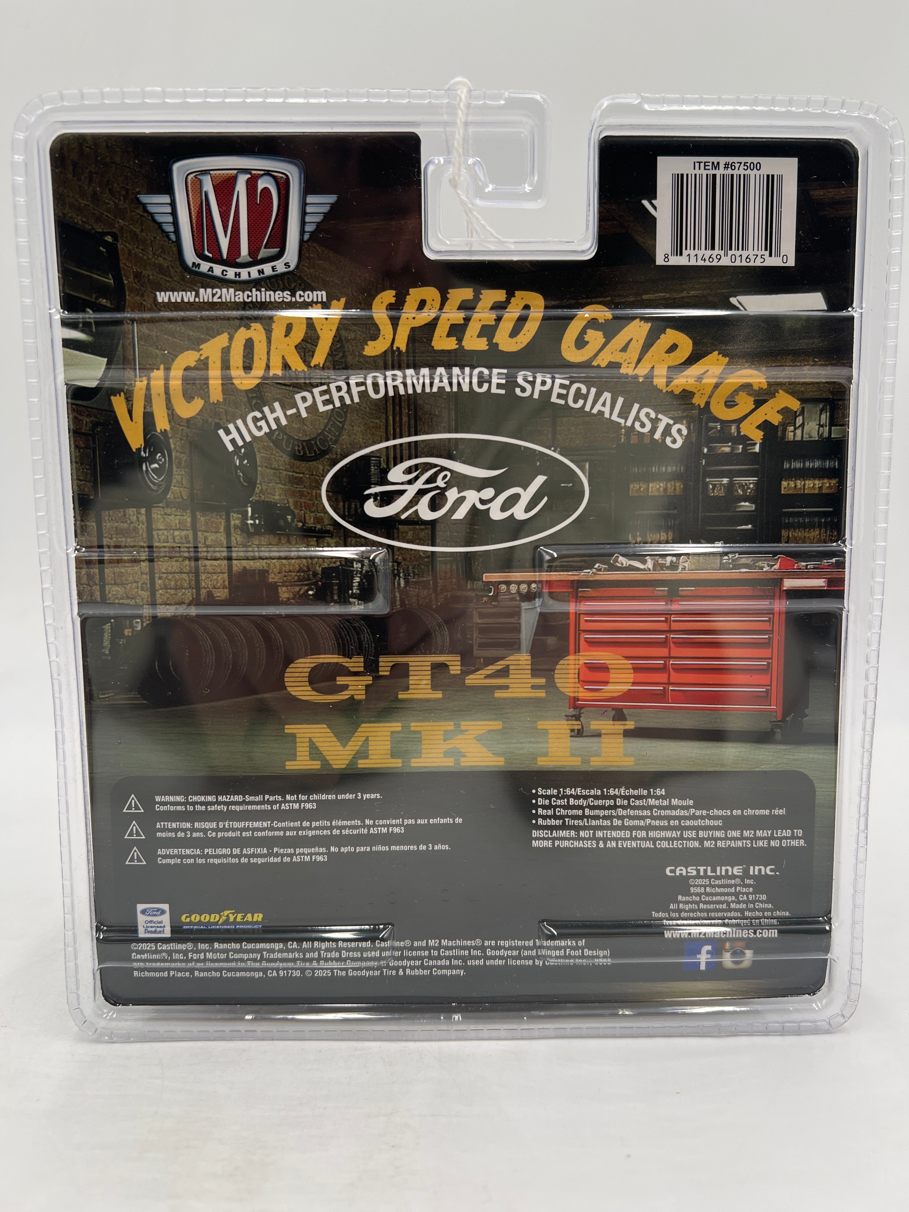 M2 Machines Diorama R17 CHASE 1966 Ford GT40 MK II – carolinasdiecast