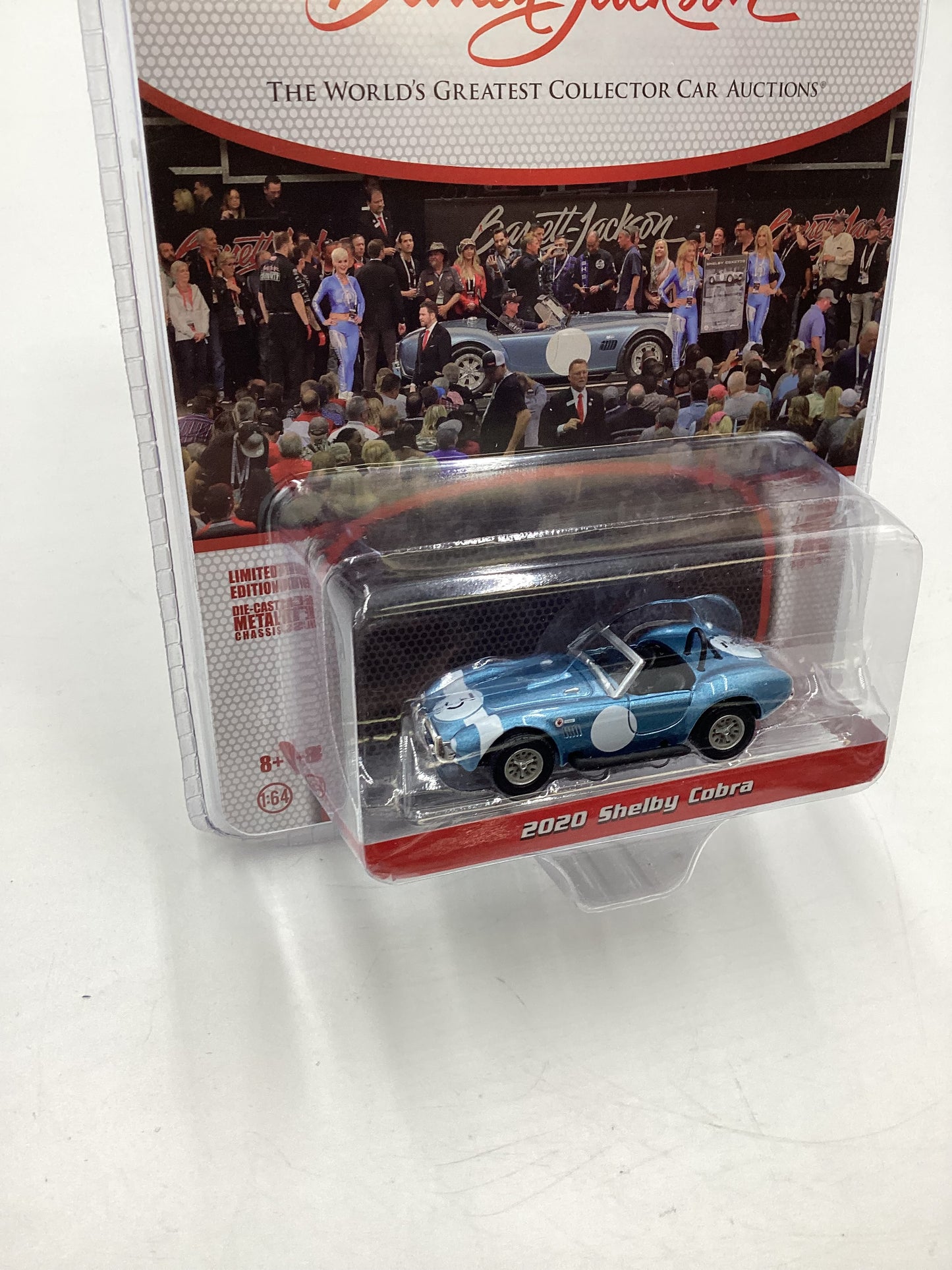 GL Barret Jackson Series 7 2020 Shelby Cobra FIA Blue 179F