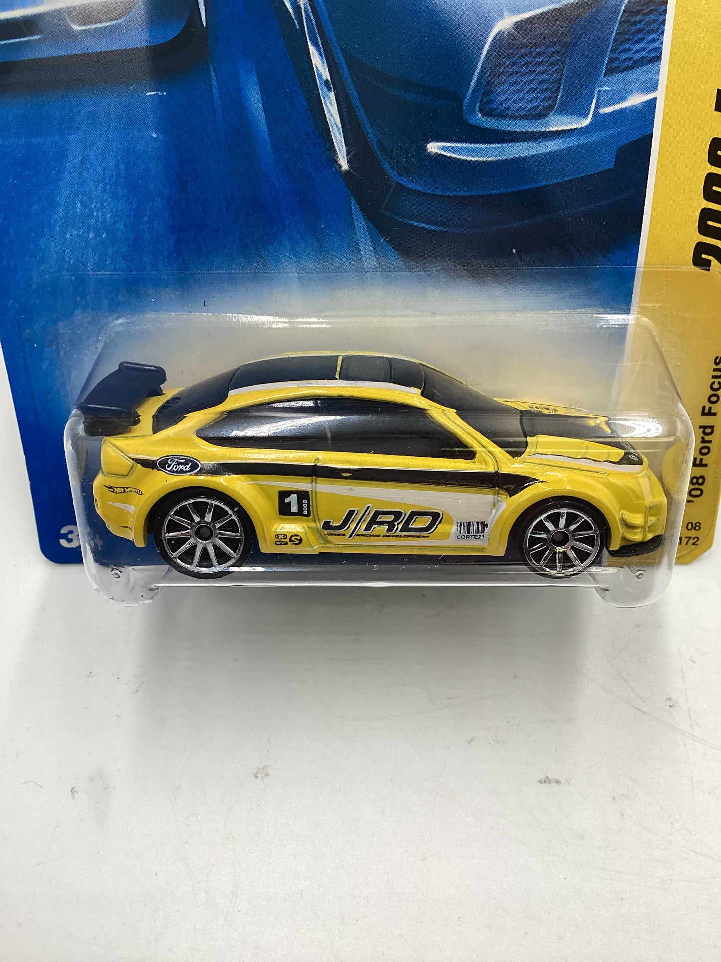 2008 Hot Wheels First Editions #31 08 Ford Focus Yellow