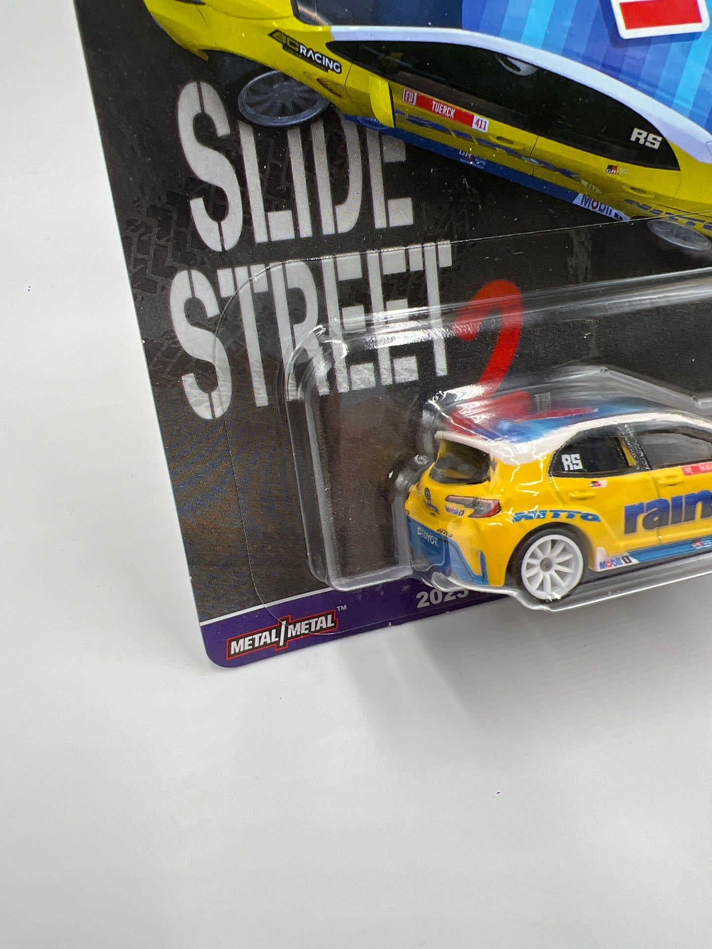 2024 Hot Wheels Premium Slide Street 2 #3 2023 Toyota GR Corolla Yellow 242C