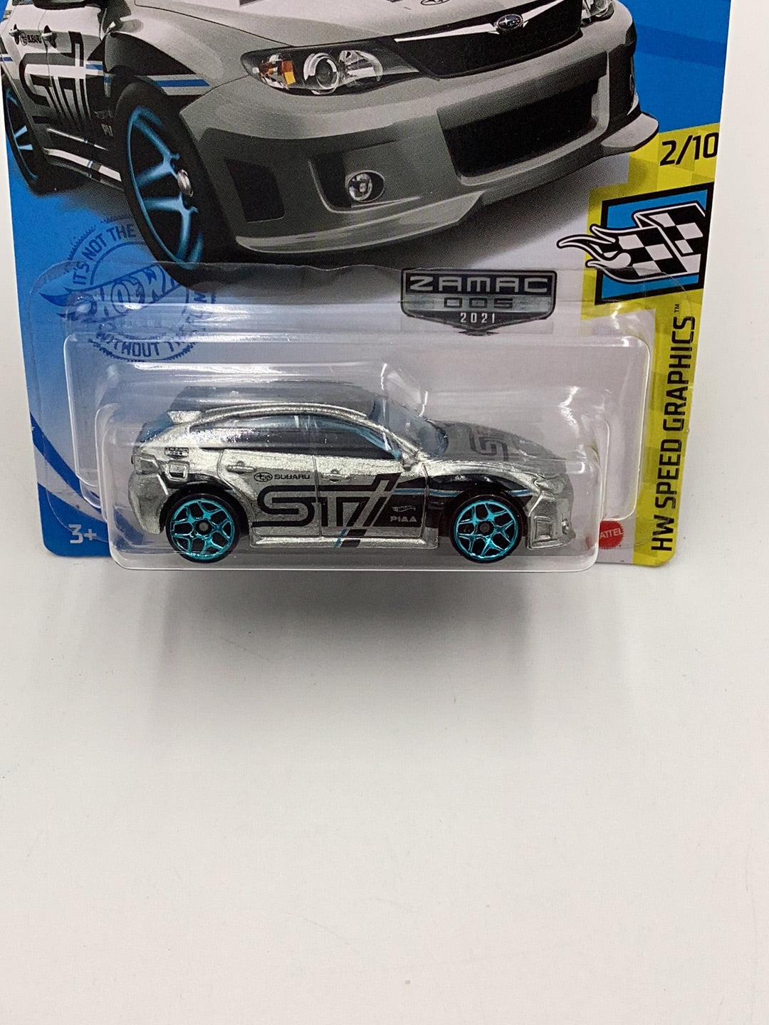 2021 Hot Wheels #68 Subaru WRX STI Walmart Exclusive Zamac #5 148E