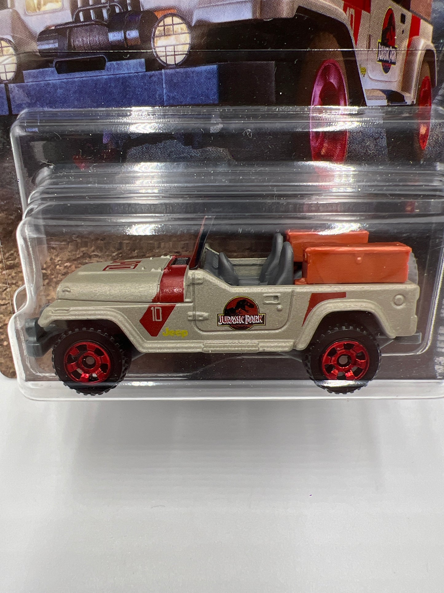 Matchbox Jeep Series 93 Jeep Wrangler #10 Jurassic World 159C
