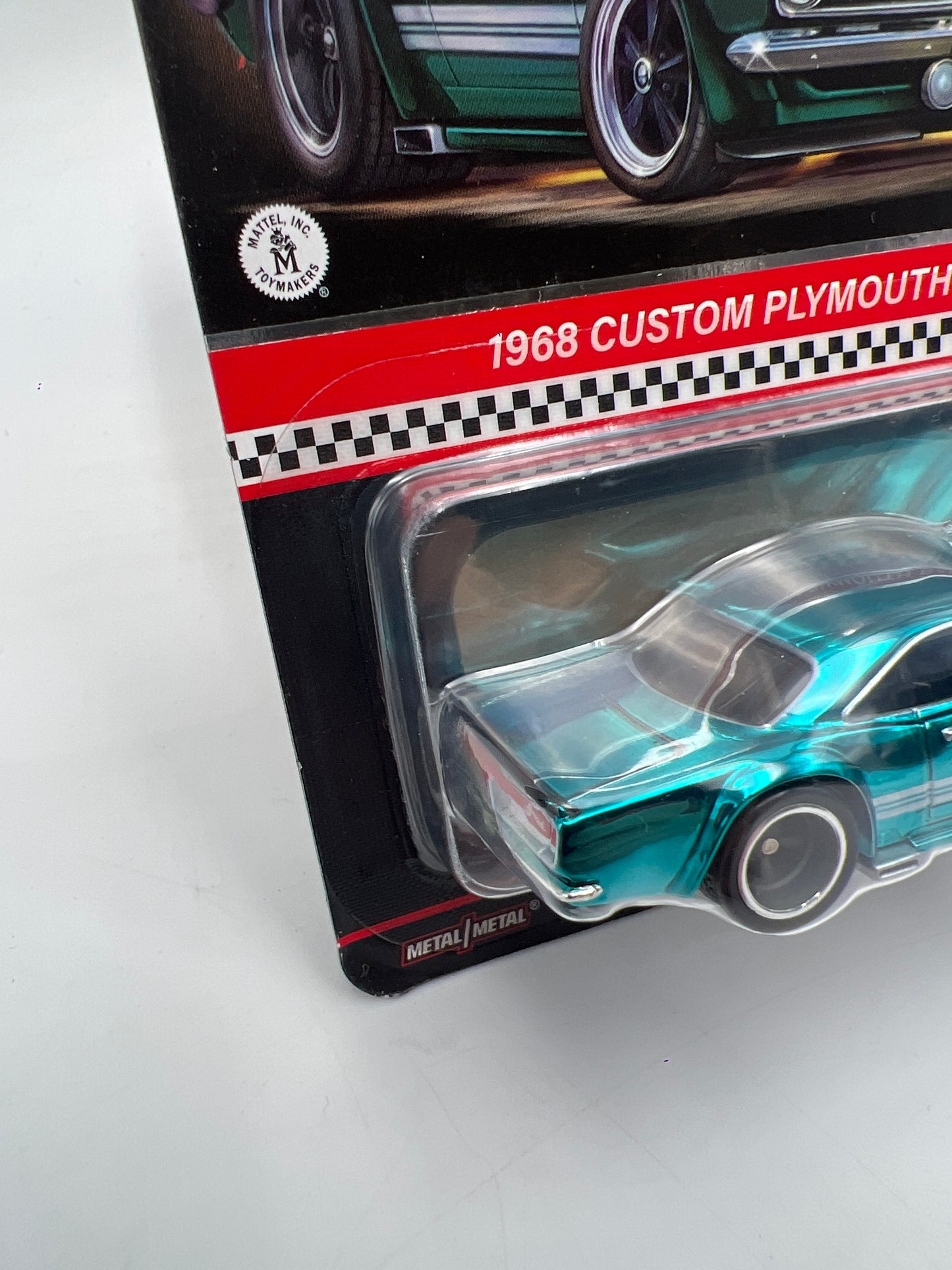 2024 Hot Wheels RLC 1968 Custom Plymouth Barracuda Light Blue W/Protector