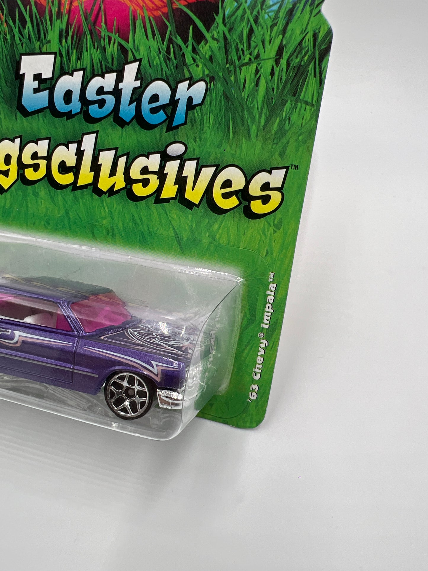 2009 Hot Wheels Easter Eggsclusives 63 Chevy Impala Purple 150C