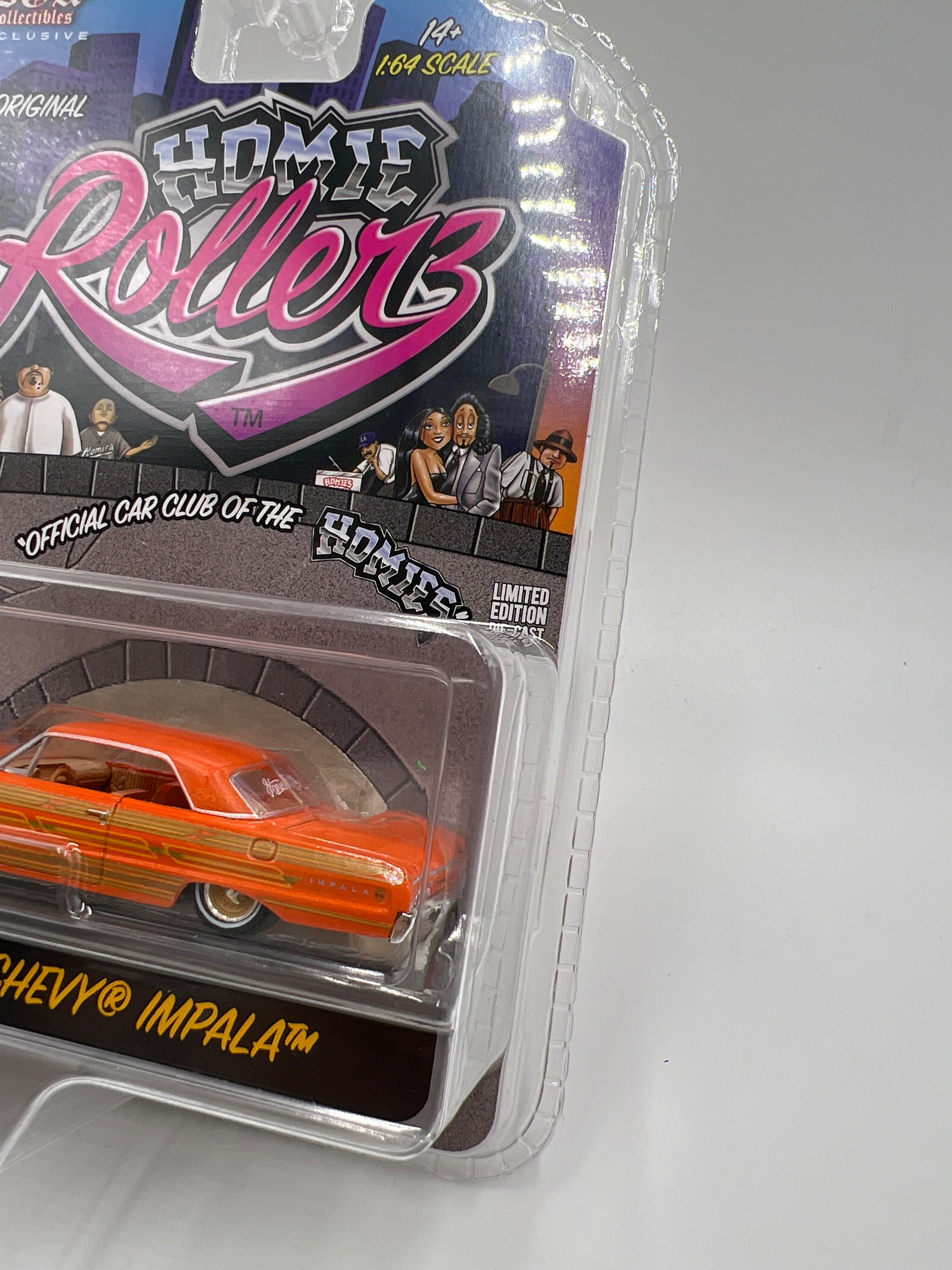 Greenlight x DGA Homie Rollerz 64 Chevy Impala & Estilo/Hawkeye