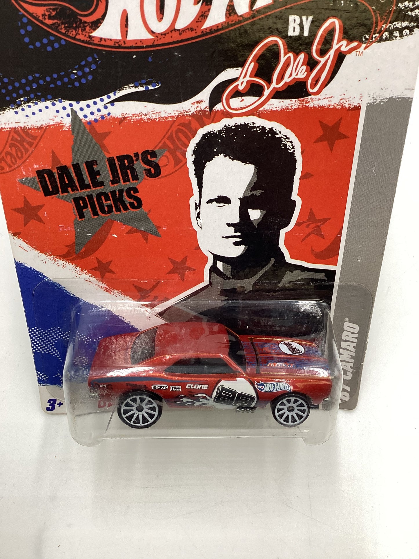 2011 Hot wheels Dale Jrs Picks #4 67 Camaro Red Opening Hood 152C