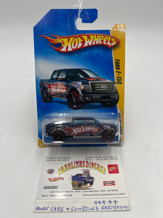 2009 Hot Wheels New Models  #011 Ford F-150 Blue 34A