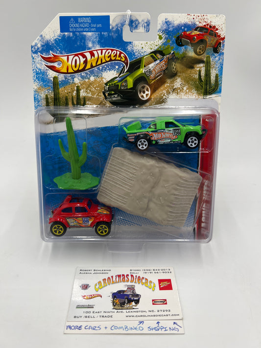 2011 Hot Wheels Racing Kits #4 Baja Off Track / Baja Bug SR