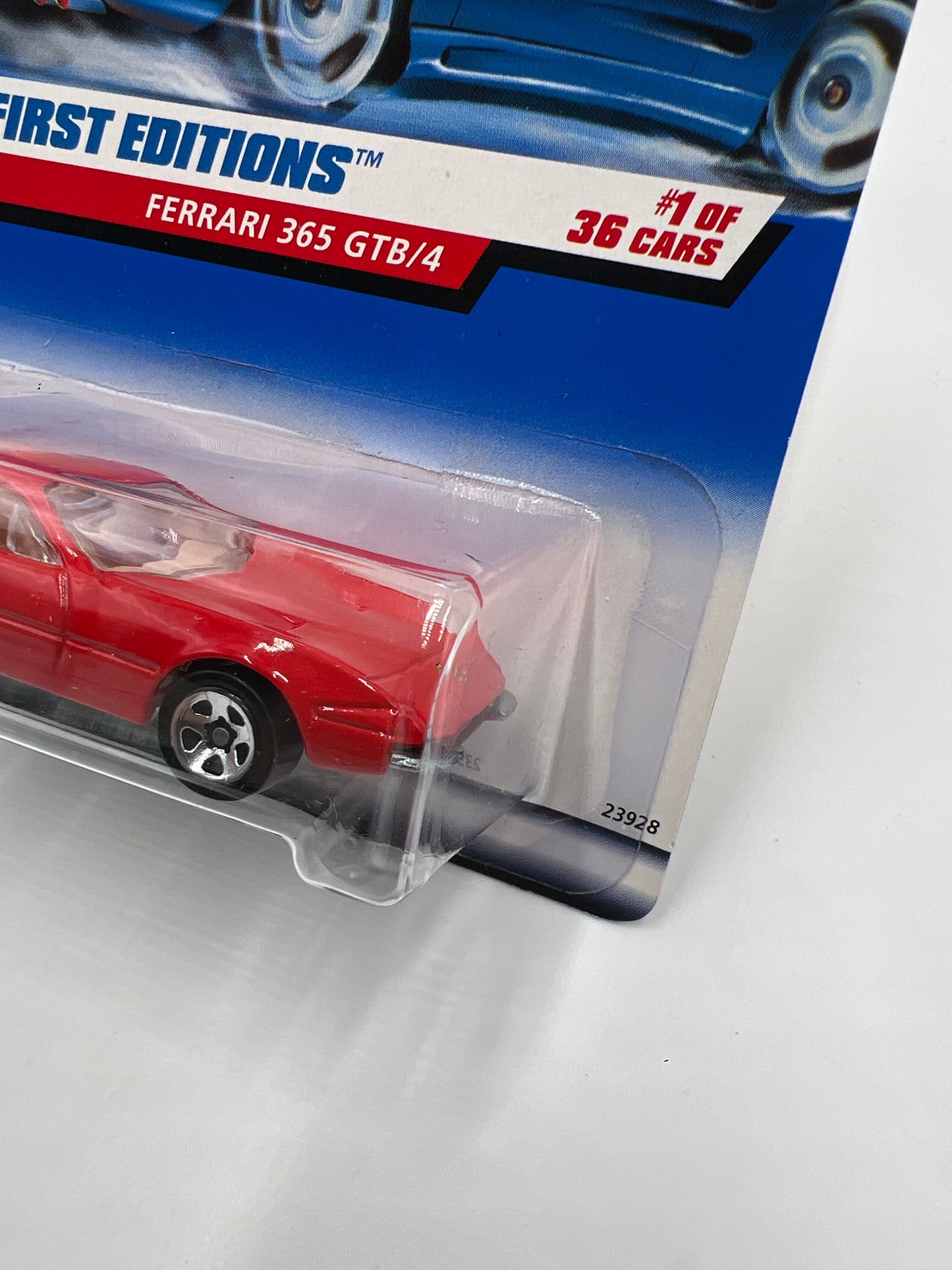 2000 Hot Wheels First Edition #61 Ferrari 365 GTB/4 Red SR