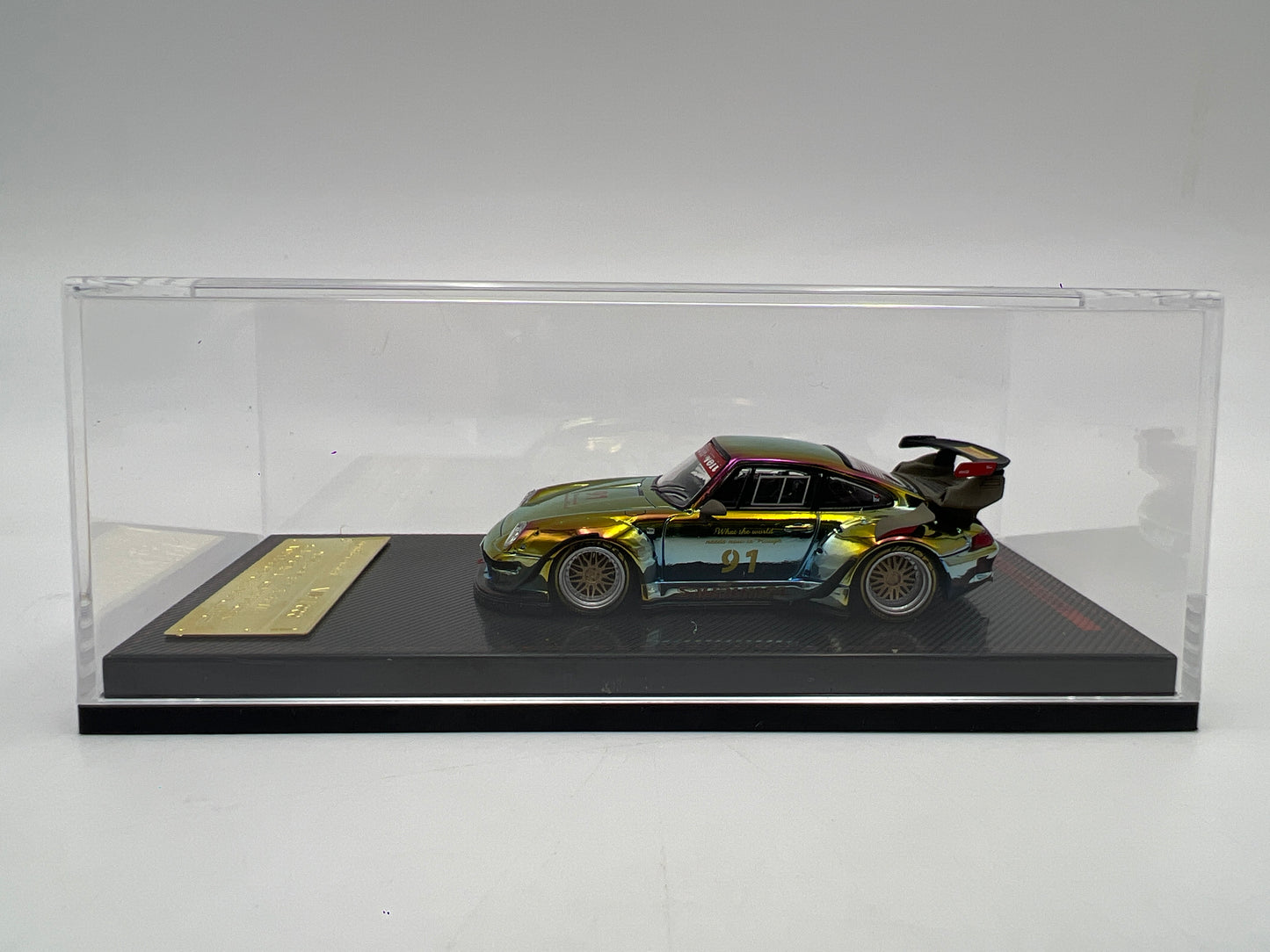 Ignition Model 1:64 CHASE VIP/000 Porsche RWB 993 Chameleon Chrome VHTF