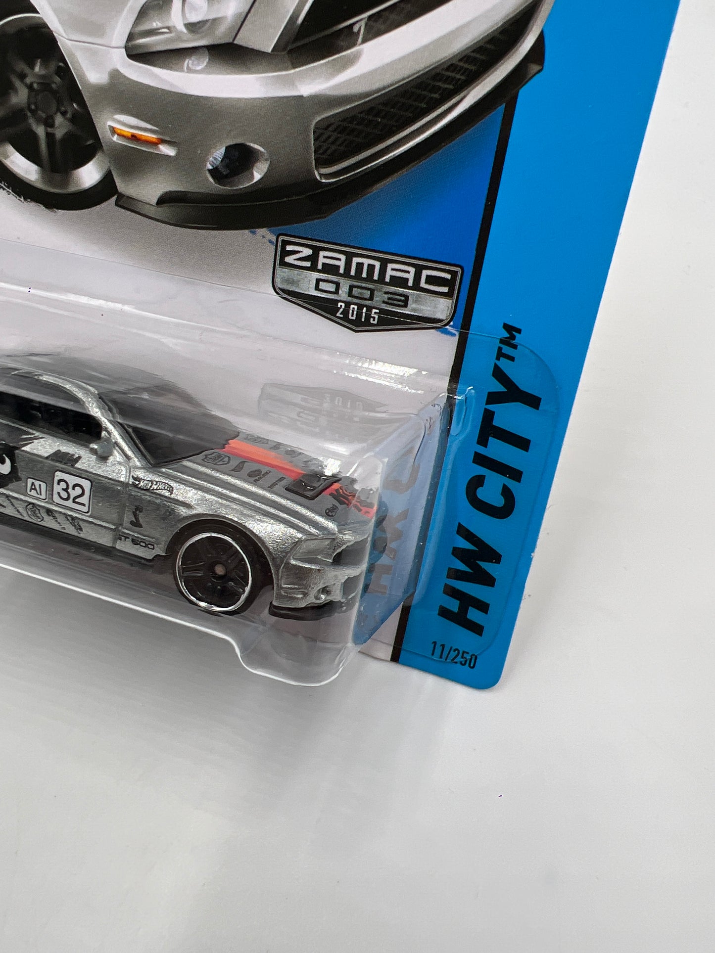 2015 Hot Wheels Walmart Exclusive Zamac 003 #11 10 Ford Shelby GT500 K&N 143A