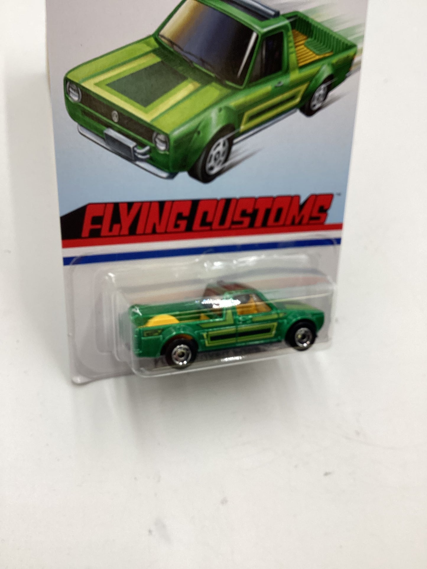 Hot Wheels Target Exclusive Flying Customs Volkswagen Caddy Green