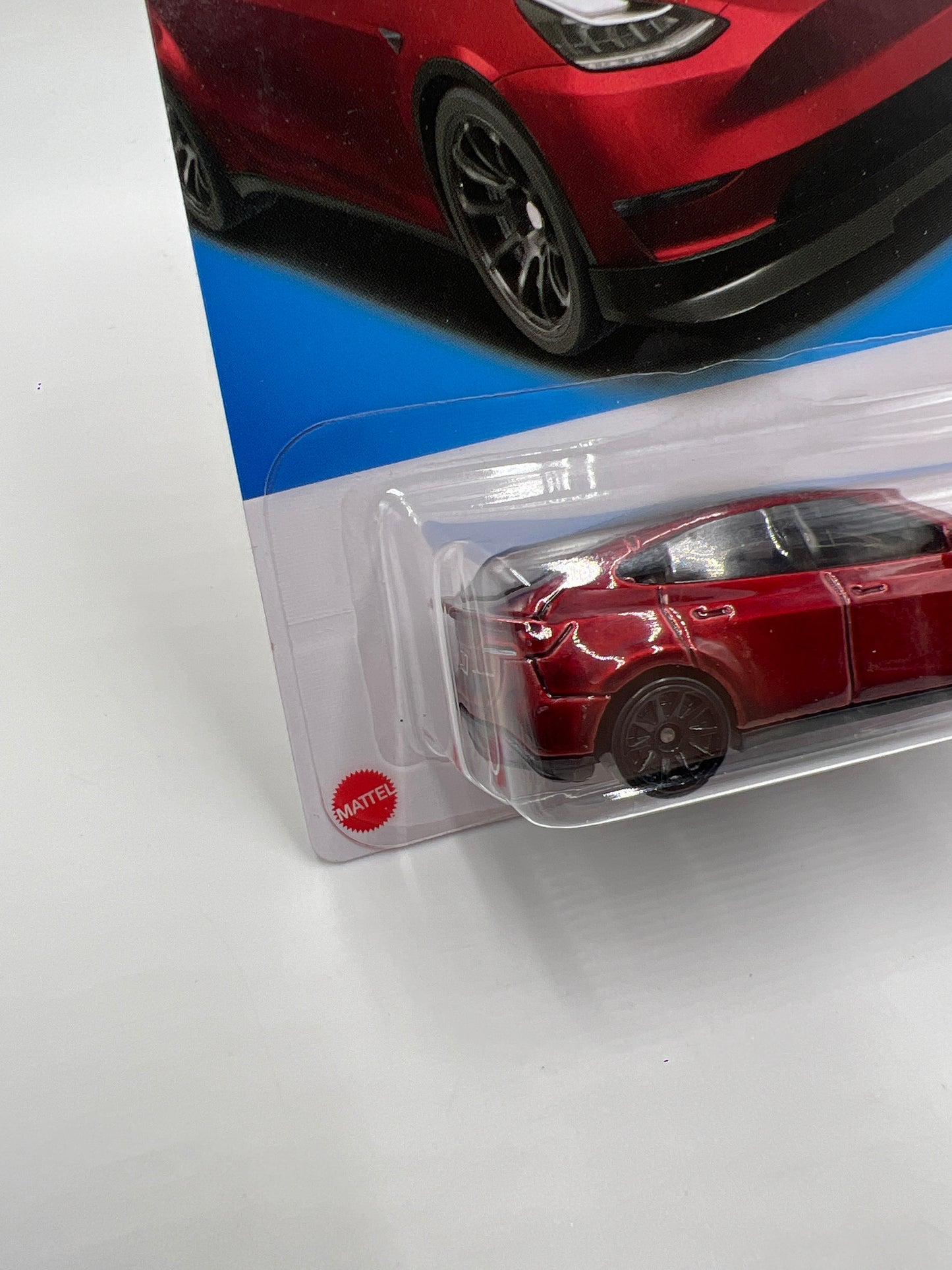2023 Hot Wheels Target Exclusive Red Edition #37 Tesla Model Y Red 143F