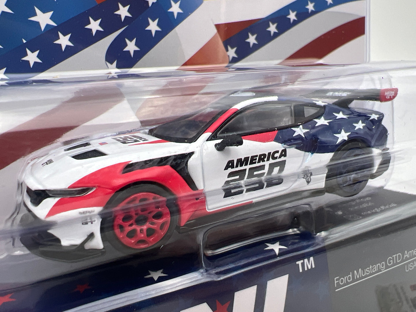 Mini GT #1301 USA Exclusive Ford Mustang GTD America 250 221B