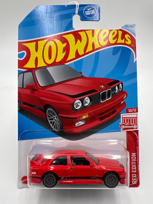 2024 Hot Wheels Target Exclusive Red Edition #195 92 BMW M3 Red 149F