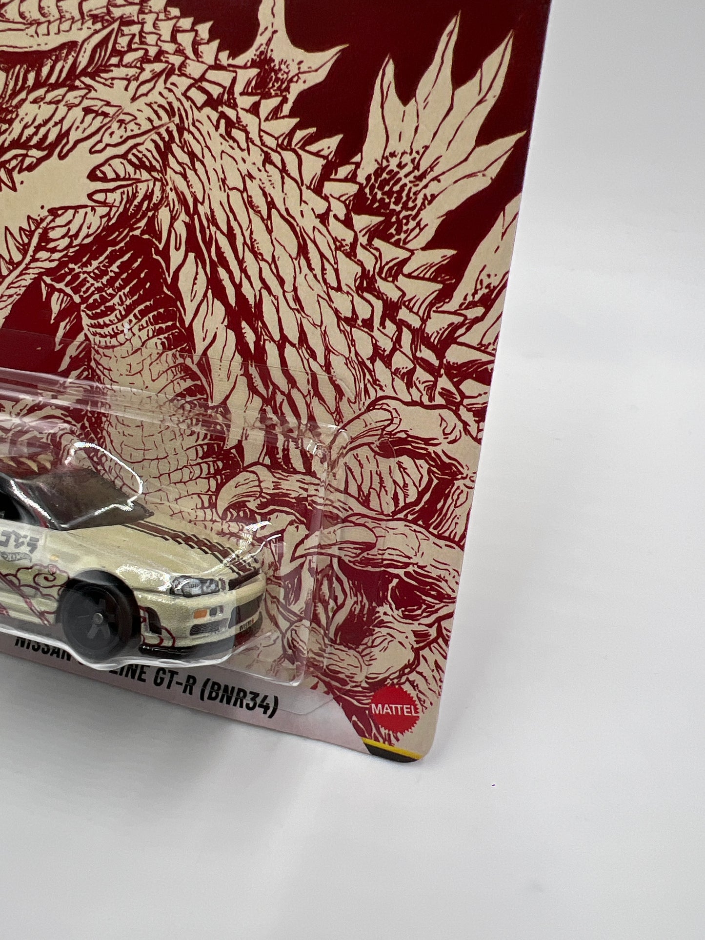 2025 Hot Wheels Premium Pop Culture Godzilla Nissan Skyline GT-R BNR34