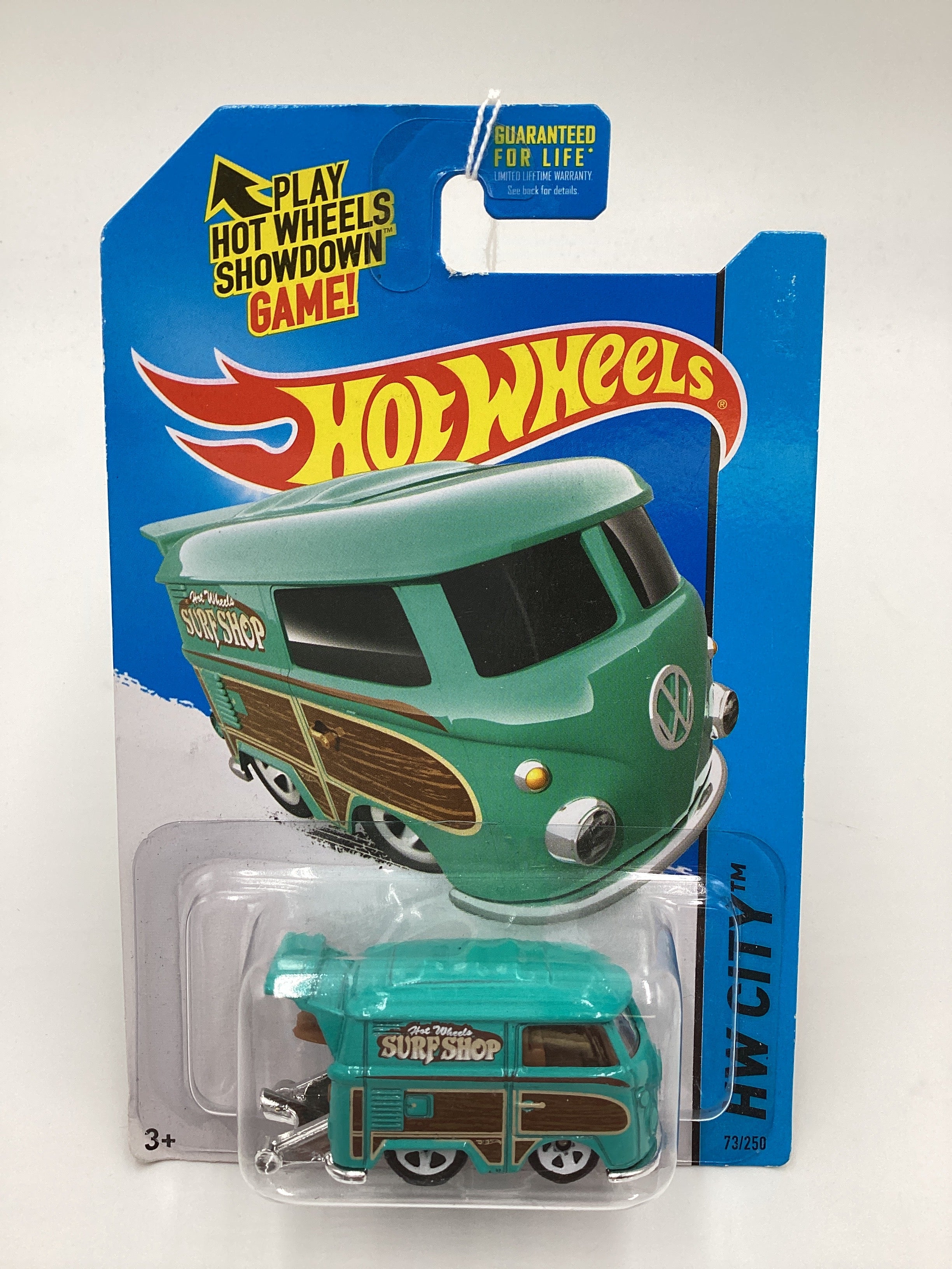 Y*送様 Volkswagen Cool Combi サーフィン トレーラー付 2015 Hot Wheels #73 Volkswagen Kool Kombi Surf Shop Turquoise