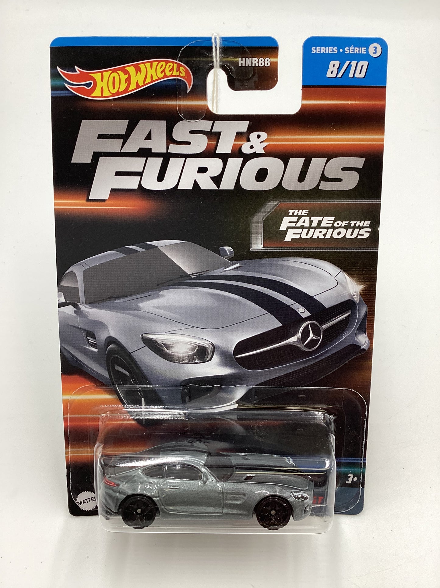 2023 Hot Wheels Fast and Furious Series 3  #8 15 Mercedes AMG GT Dark Silver 74C