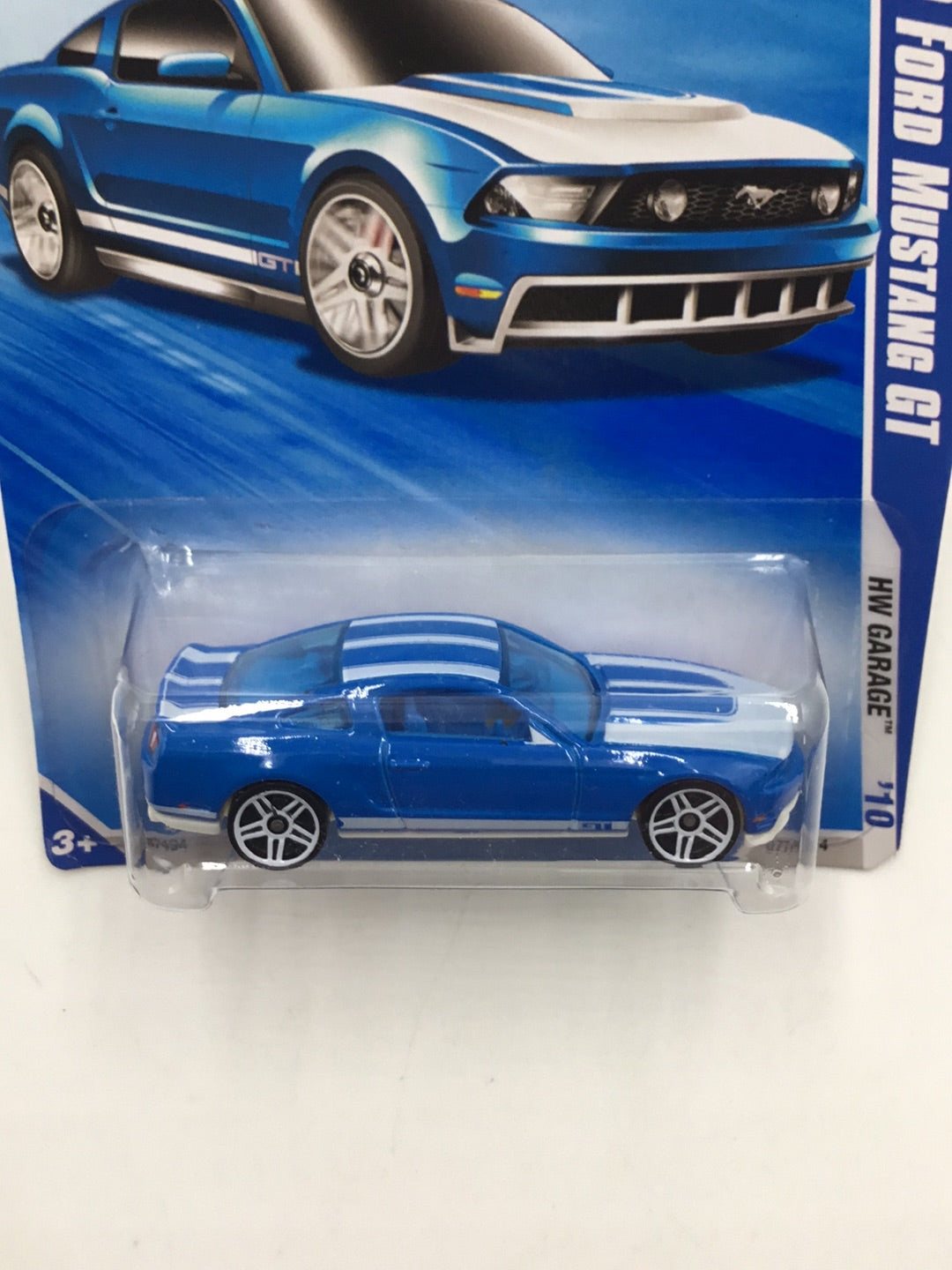 2010 Hot Wheels #77 2010 Ford Mustang Gt MM1