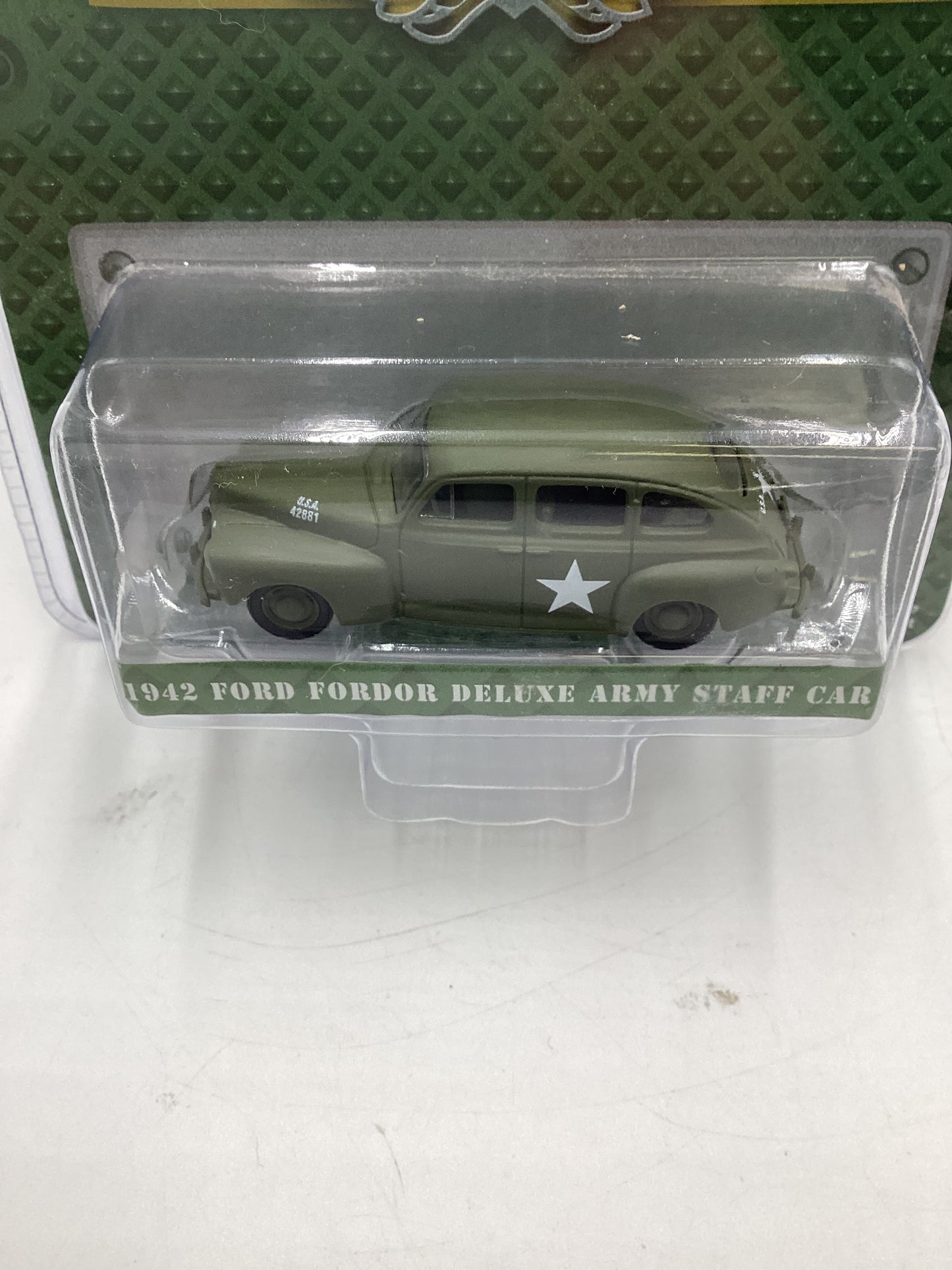 Greenlight GL Battalion 64 Series 4 Ford Fordor Army Staff Car Green 176F