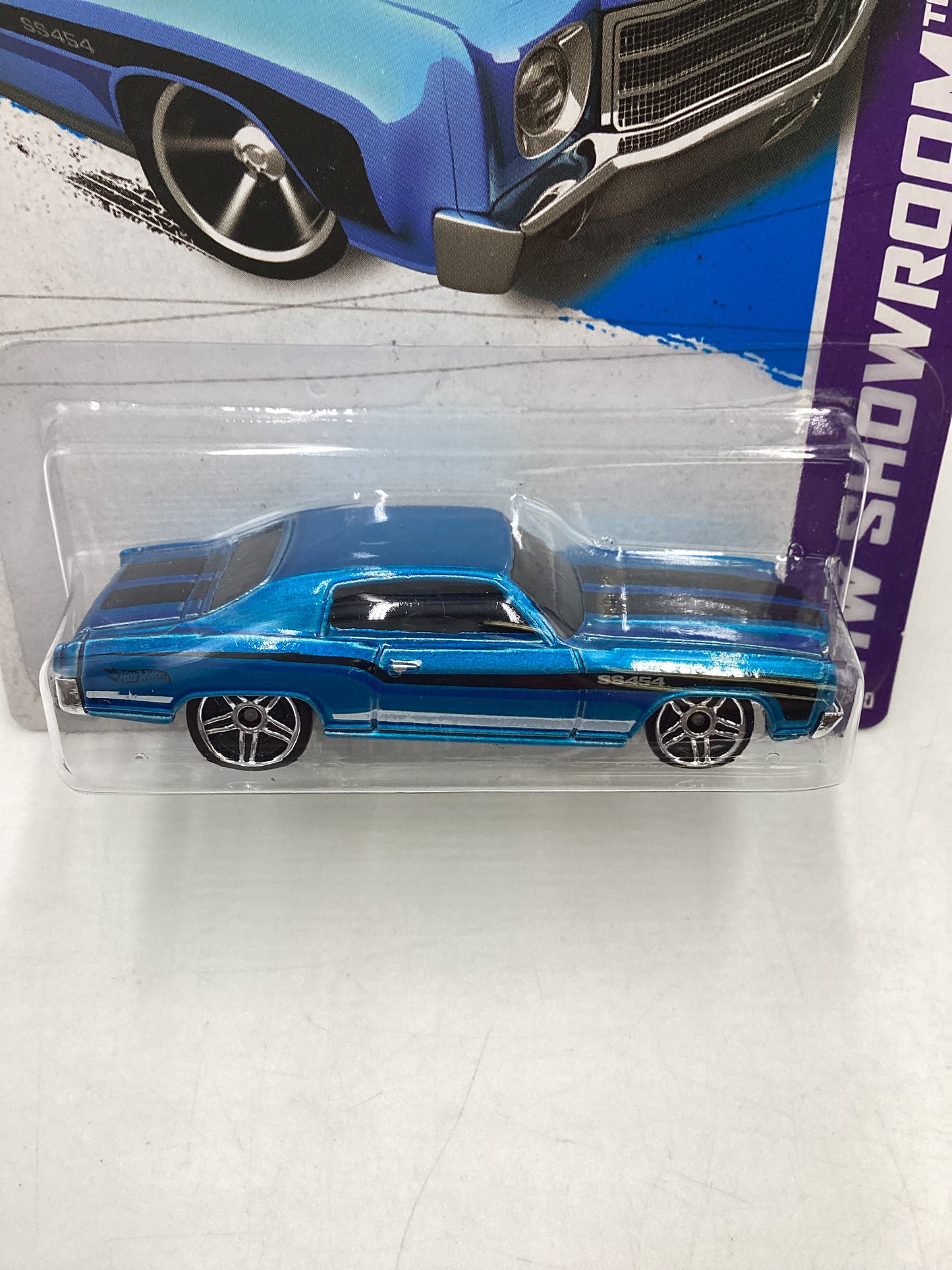 2013 Hot Wheels #239 70 Monte Carlo Blue 6C